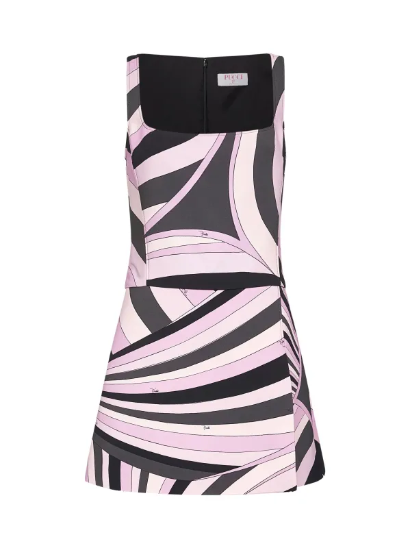Iride Print Stretch Viscose Minidress sold by Lord & Taylor