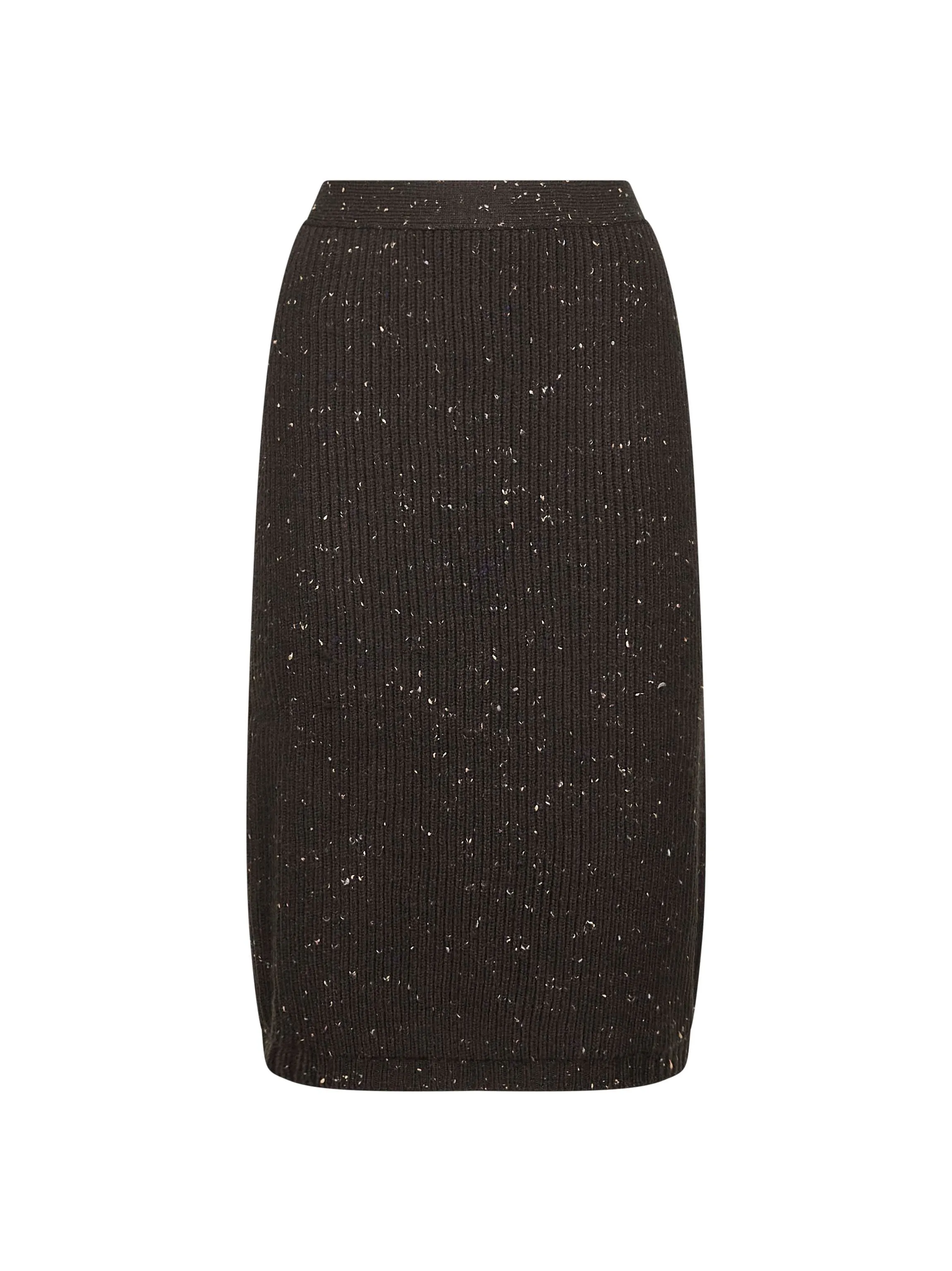 Fondant English Rib Knit Wool Midi Skirt sold by Lord & Taylor