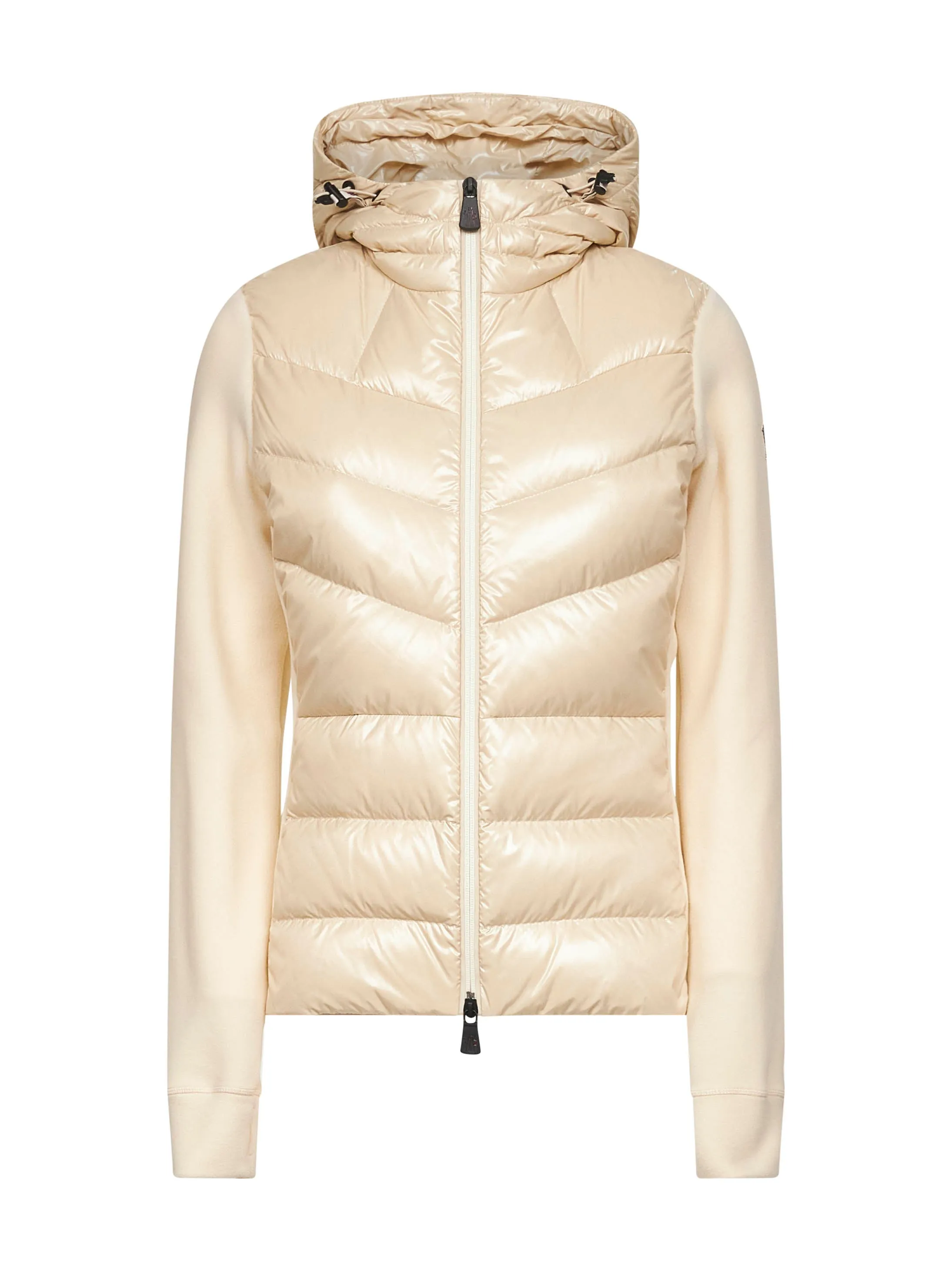 Ivory Zip-Up Hooded Padded Cardigan sold by Lord & Taylor