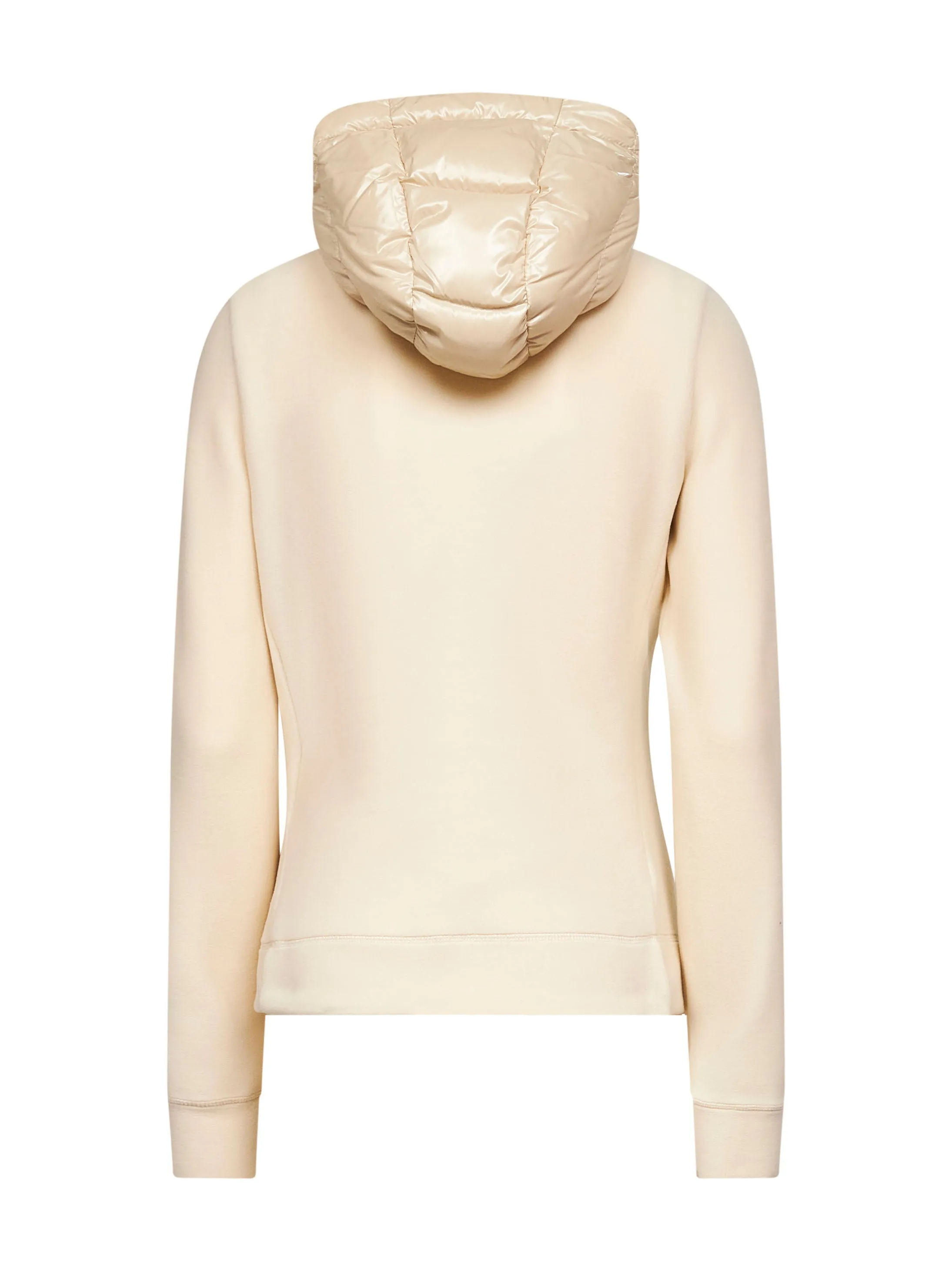 Ivory Zip-Up Hooded Padded Cardigan sold by Lord & Taylor product image thumbnail 2