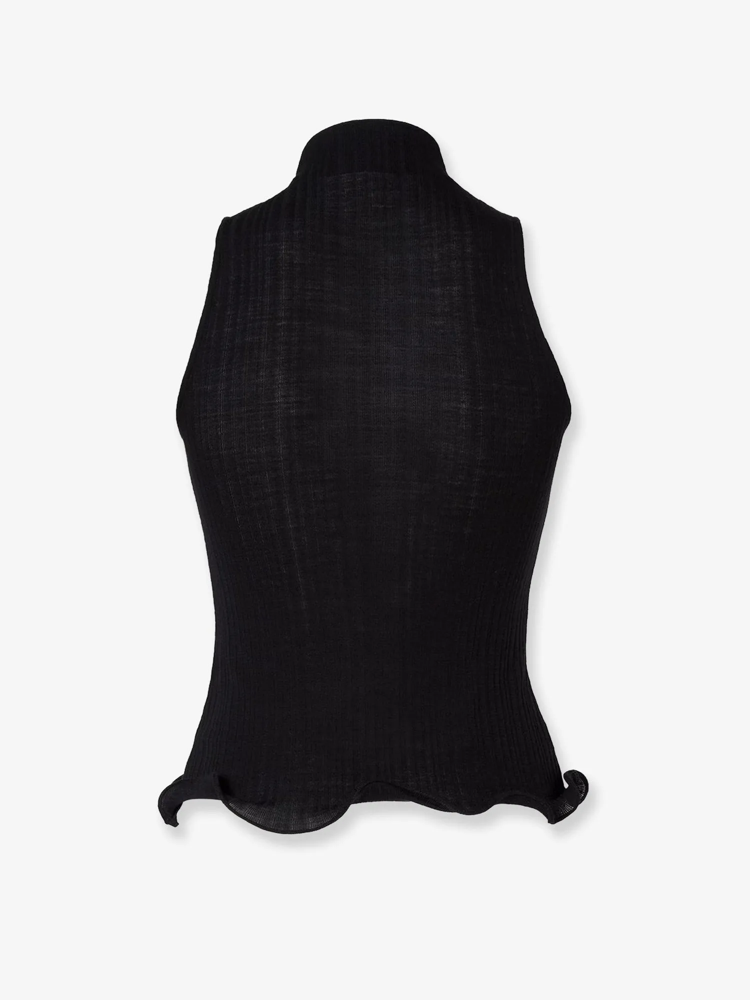 Ribbed Virgin Wool Turtleneck Top sold by Lord & Taylor product image thumbnail 2