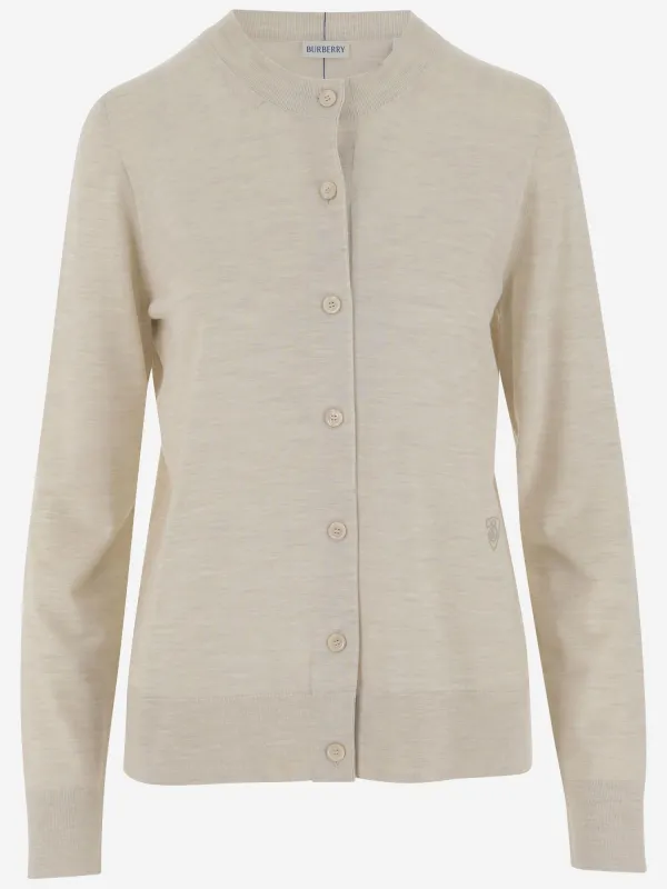 Wool Cardigan with Logo sold by Lord & Taylor