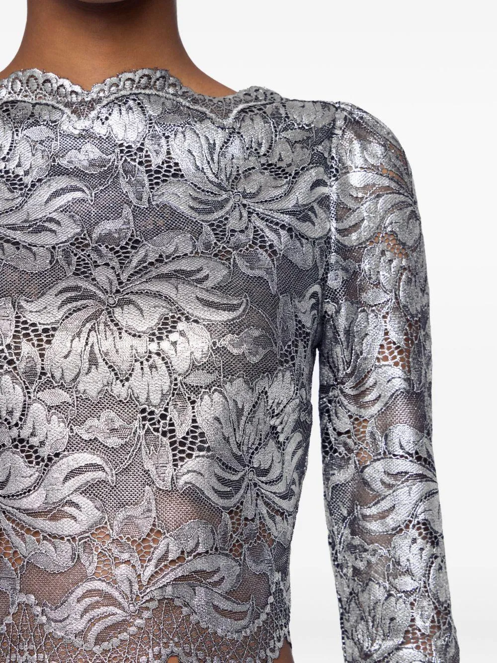 Rabanne Scalloped Top sold by Lord & Taylor product image thumbnail 3