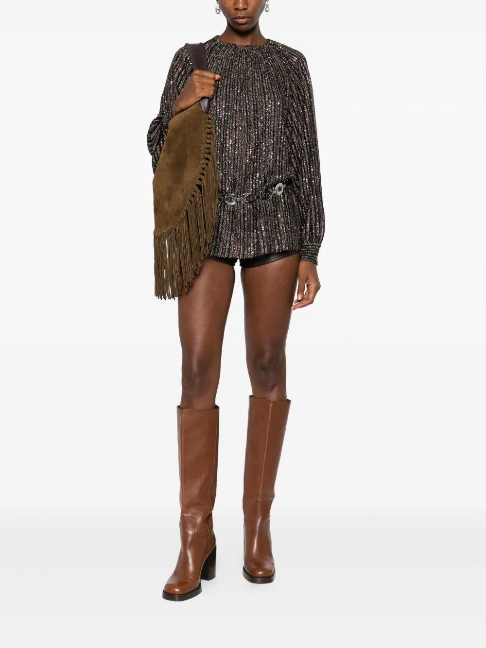 Missoni Vertical Stripe Blouse sold by Lord & Taylor product image thumbnail 3