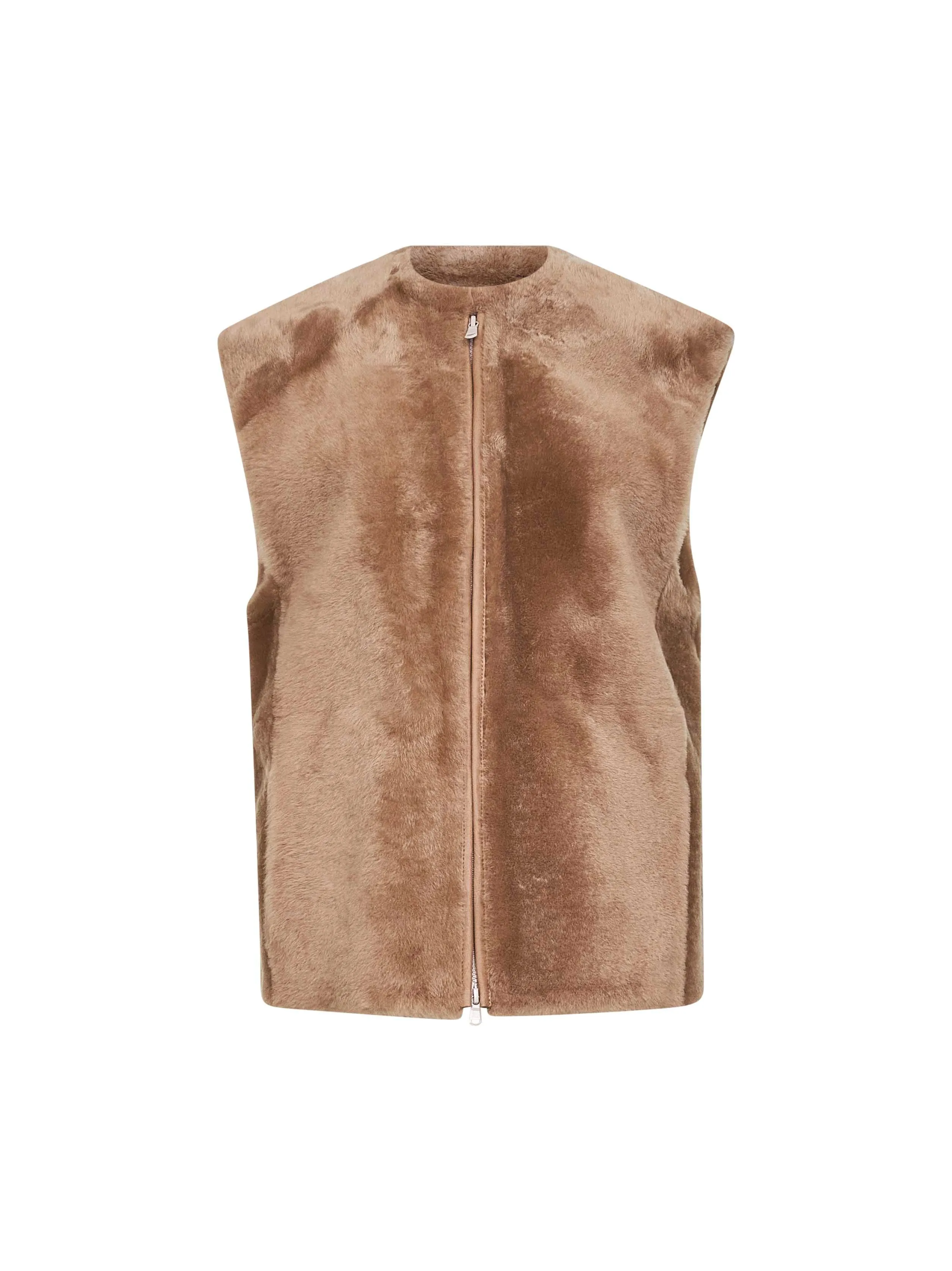 Greige Cashmere Blouson with Detachable Vest sold by Lord & Taylor product image thumbnail 3