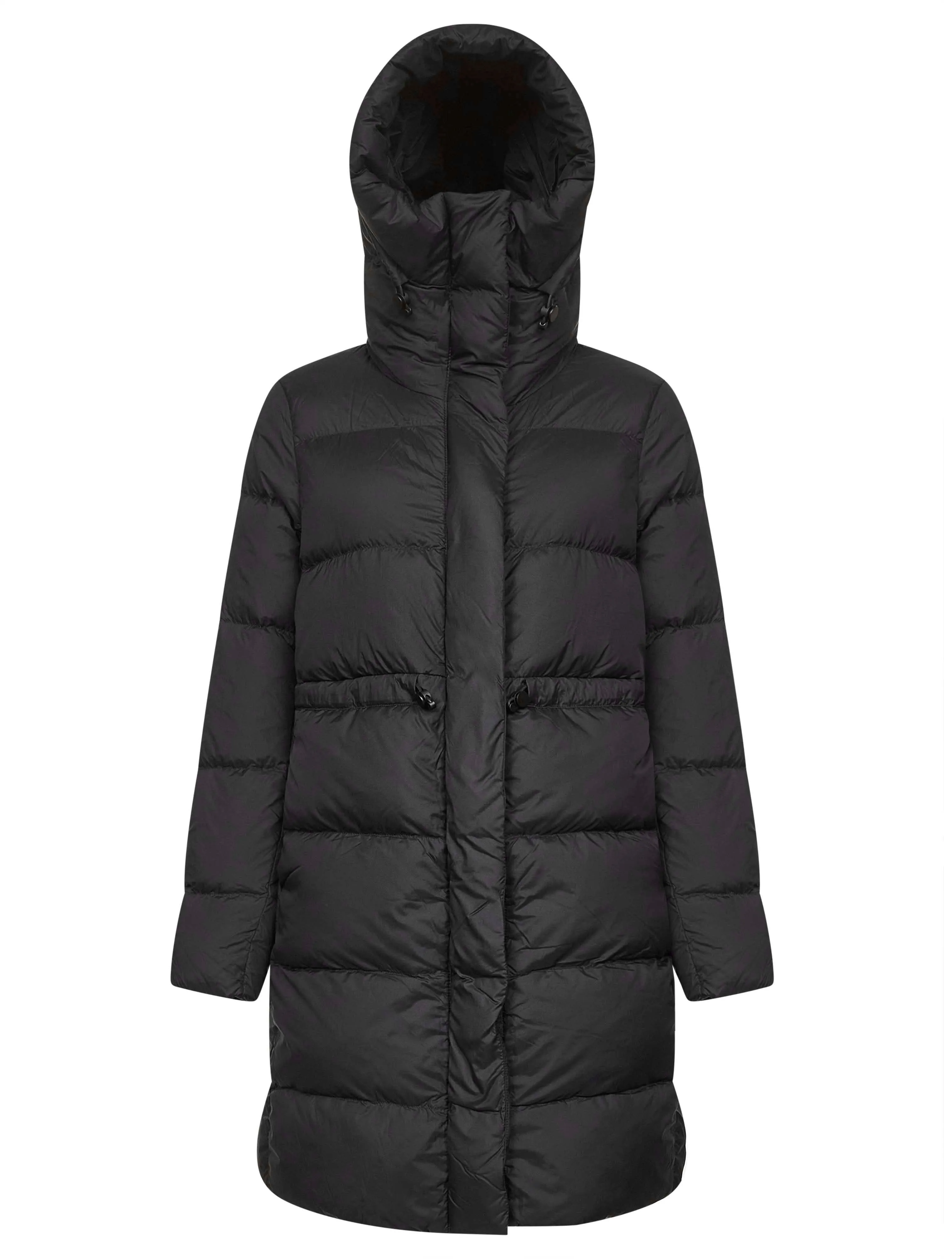 Black Montgomery Tonal Label Hooded Jacket sold by Lord & Taylor