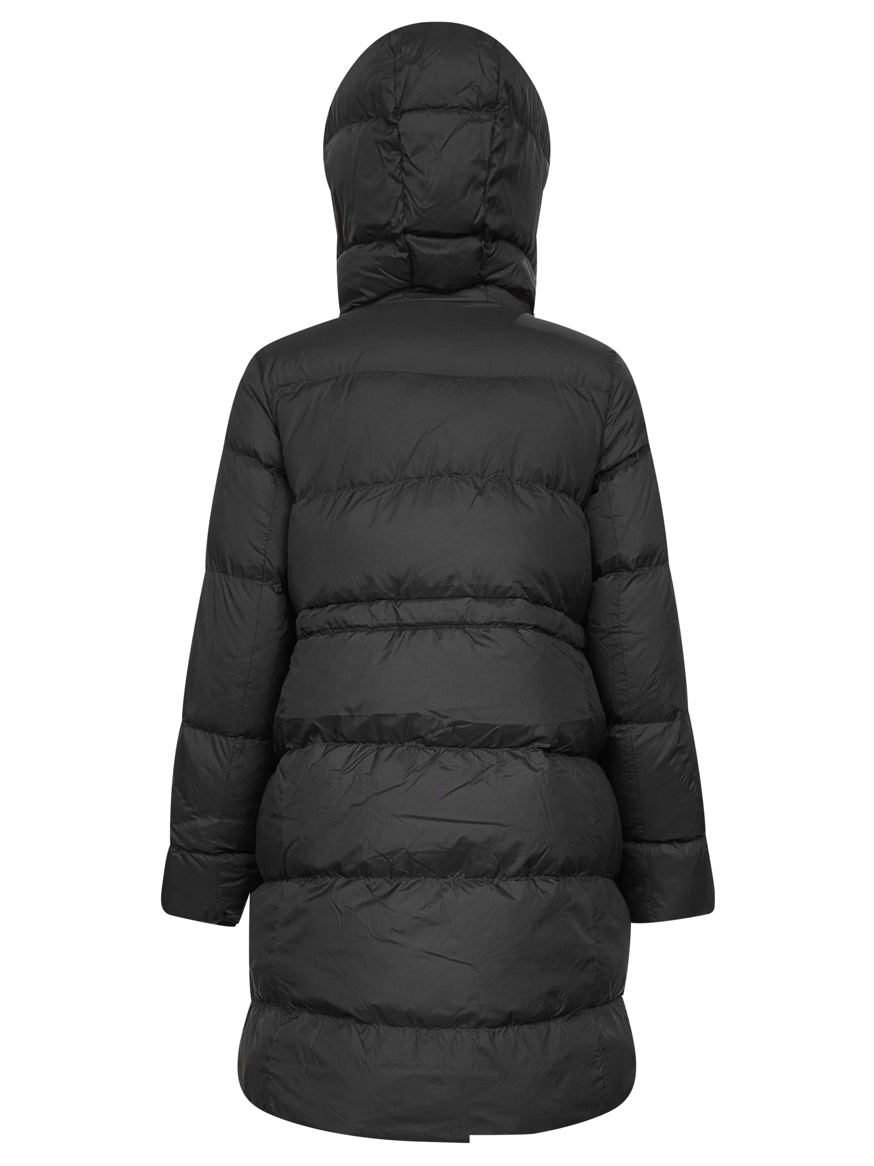 Black Montgomery Tonal Label Hooded Jacket sold by Lord & Taylor product image thumbnail 2