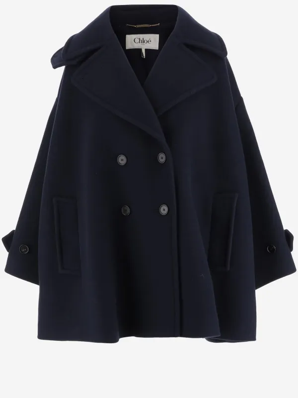Oversize Double-Breasted Wool Coat sold by Lord & Taylor