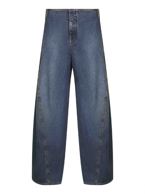 Blue Denim Cargo Jeans sold by Lord & Taylor