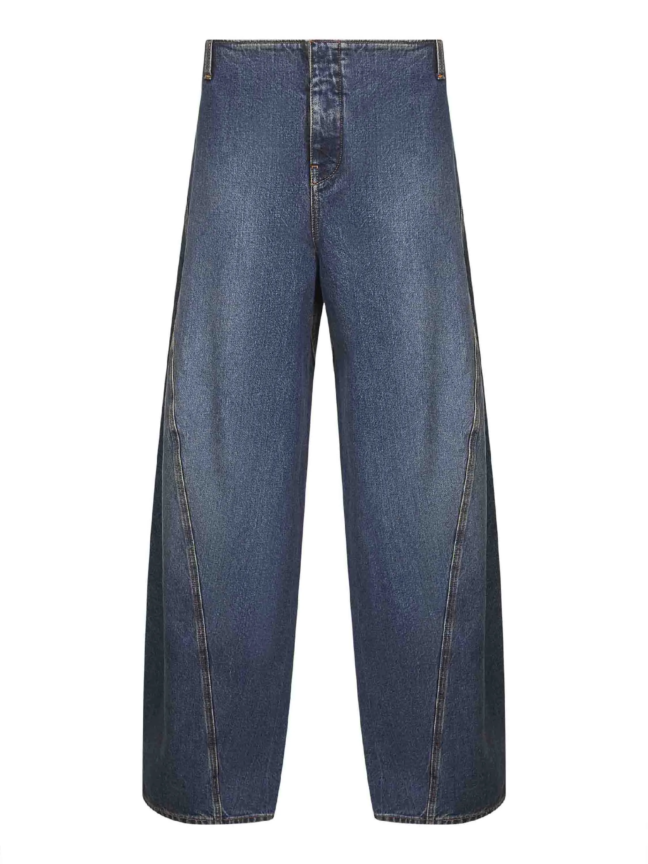 Blue Denim Cargo Jeans sold by Lord & Taylor