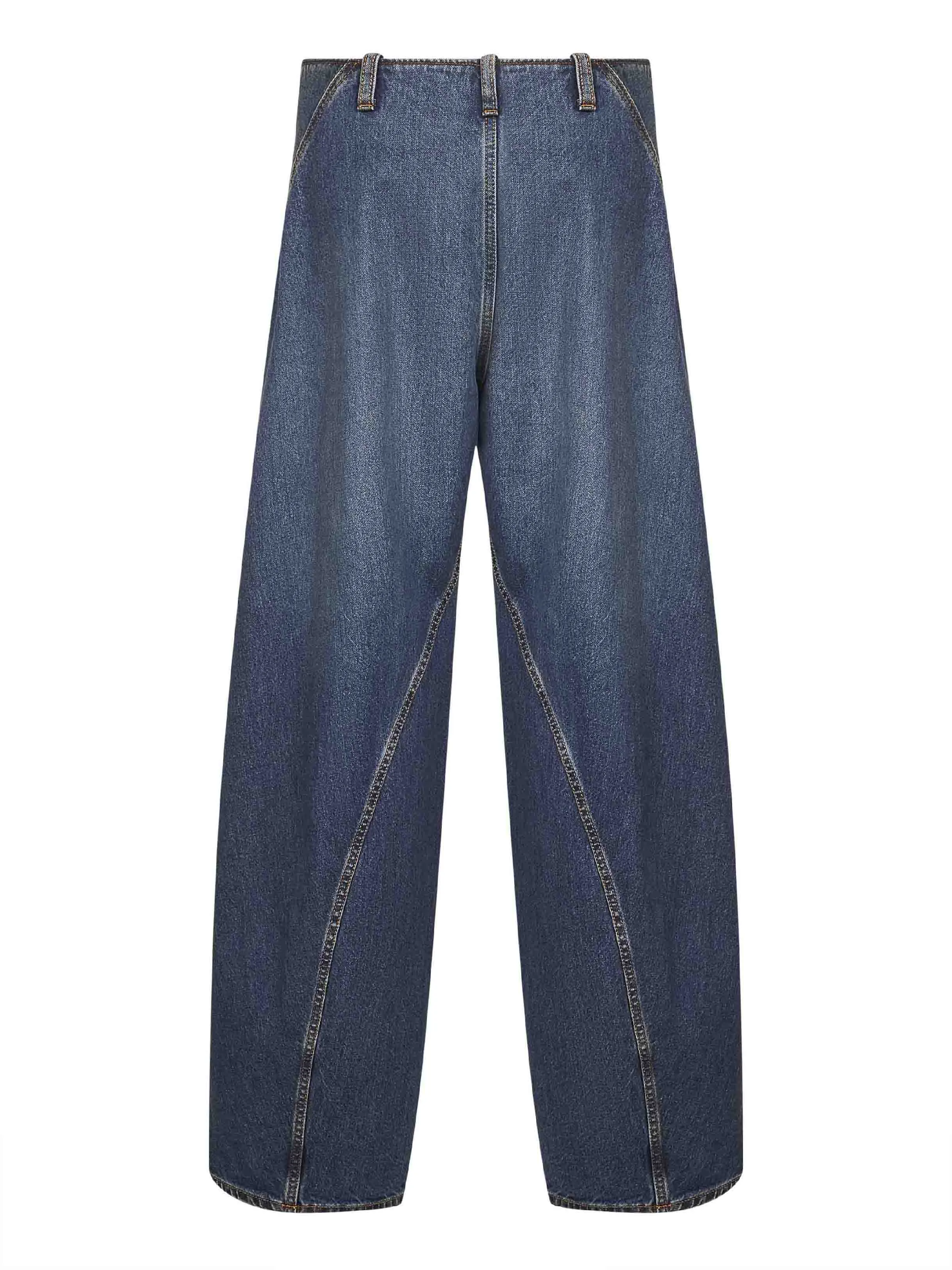 Blue Denim Cargo Jeans sold by Lord & Taylor product image thumbnail 2