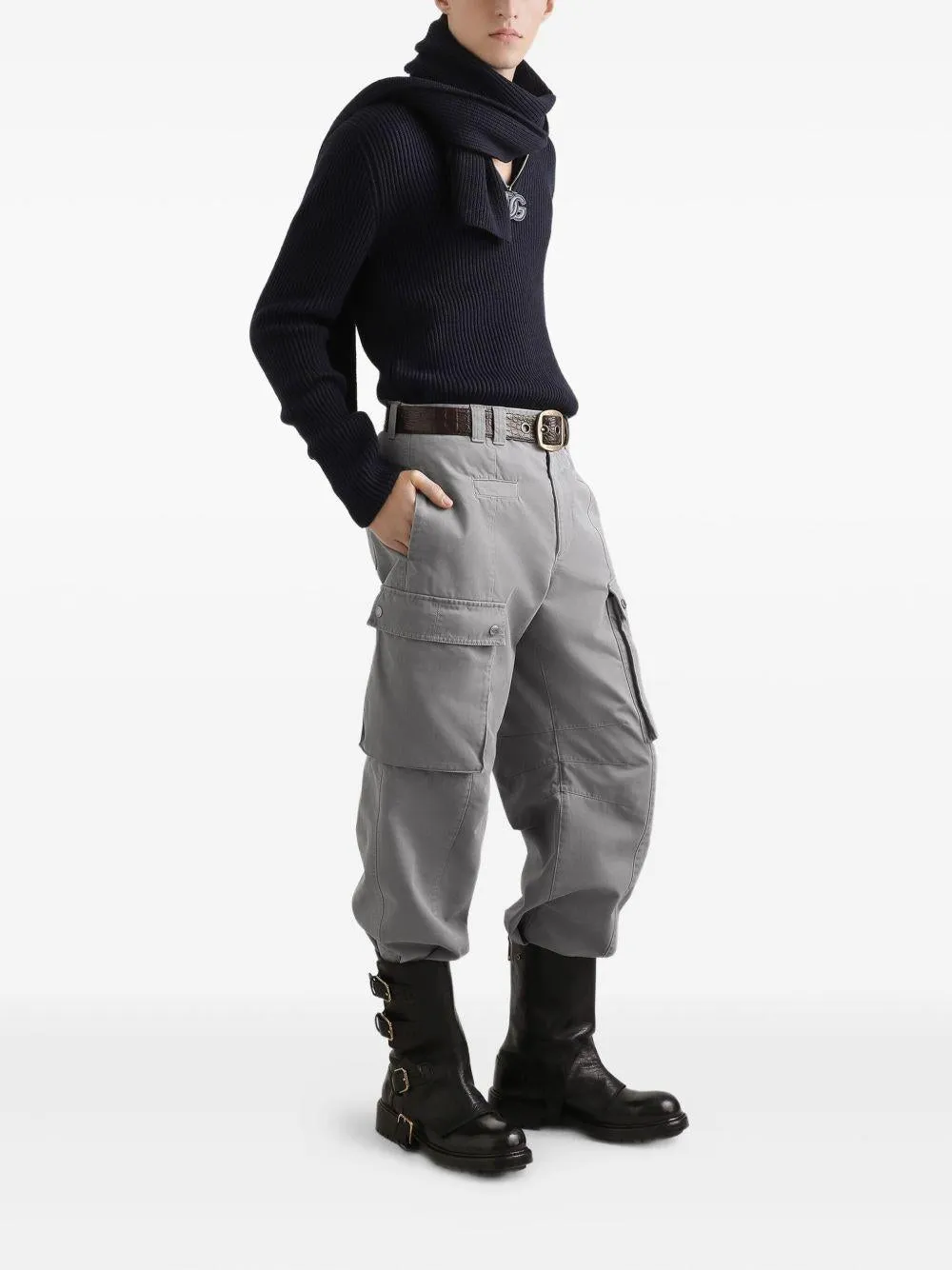 Dolce & Gabbana Blue Sweater sold by Lord & Taylor product image thumbnail 4