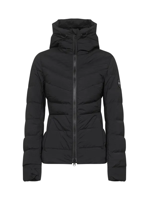 Black Clair Black Label Hooded Jacket sold by Lord & Taylor