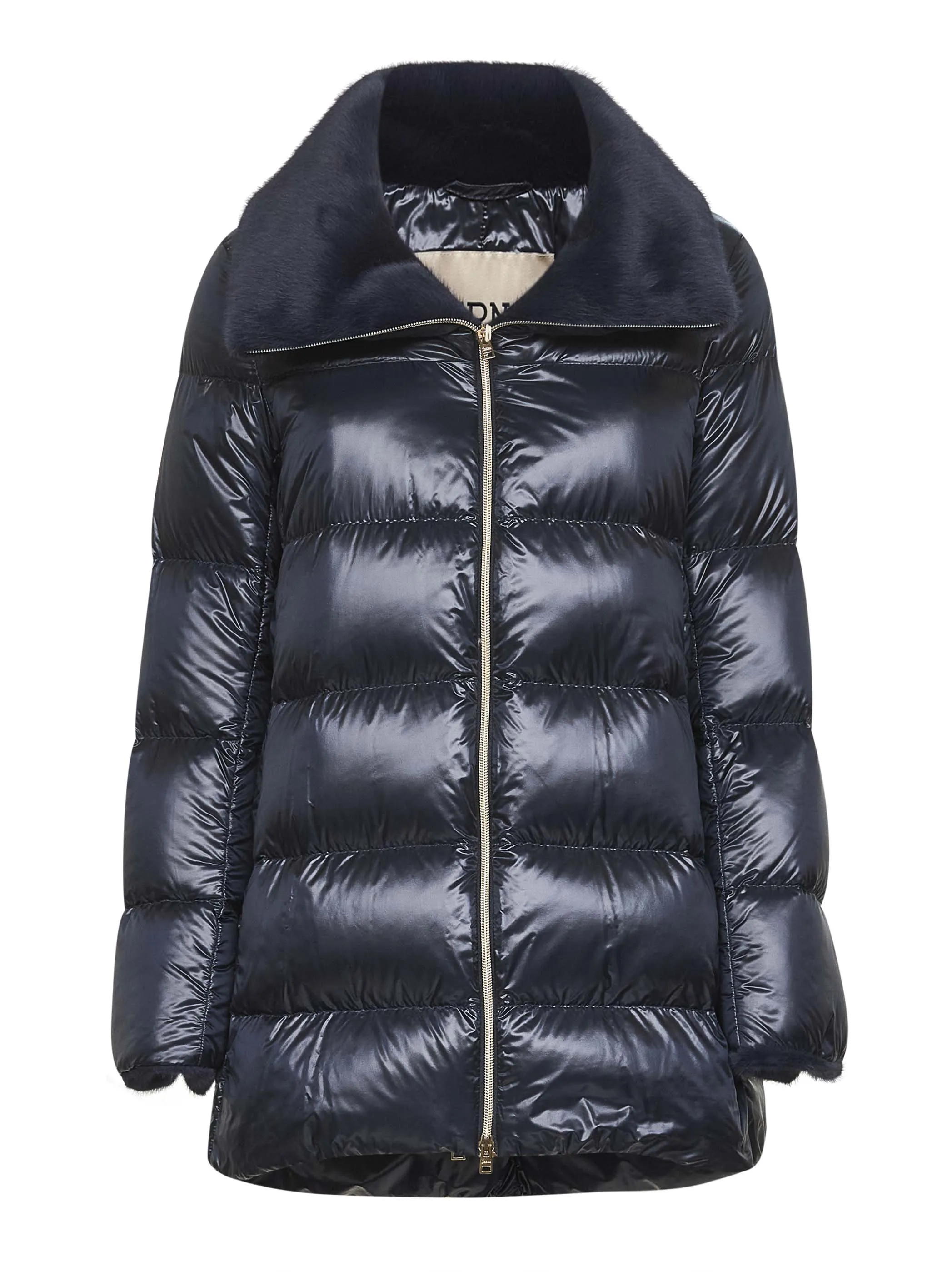 Blue Ultralight Nylon A-Shape Jacket sold by Lord & Taylor