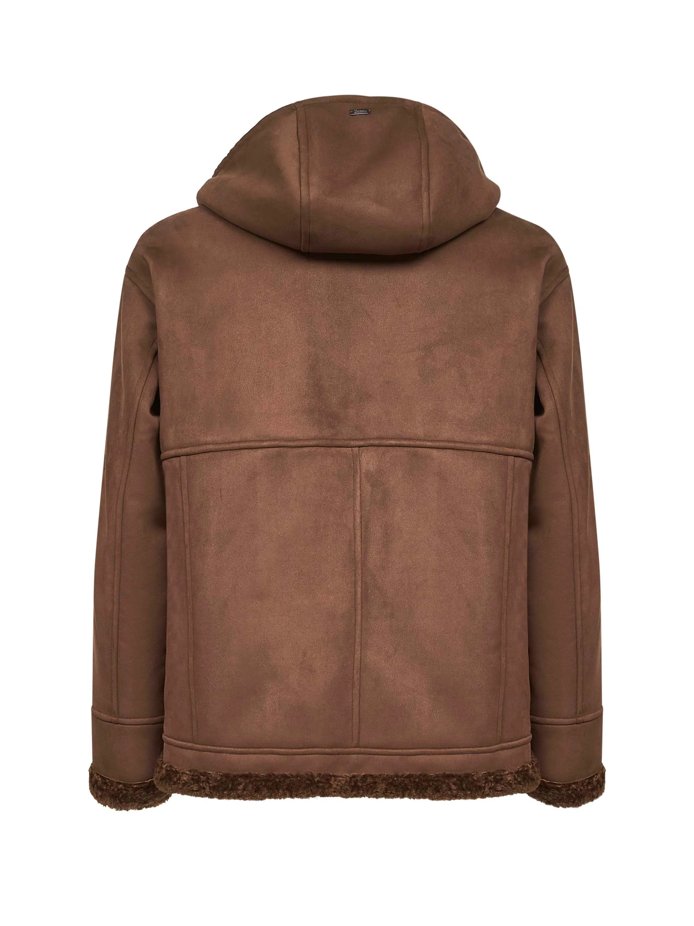 Brown Faux Fur Hooded Jacket sold by Lord & Taylor product image thumbnail 2