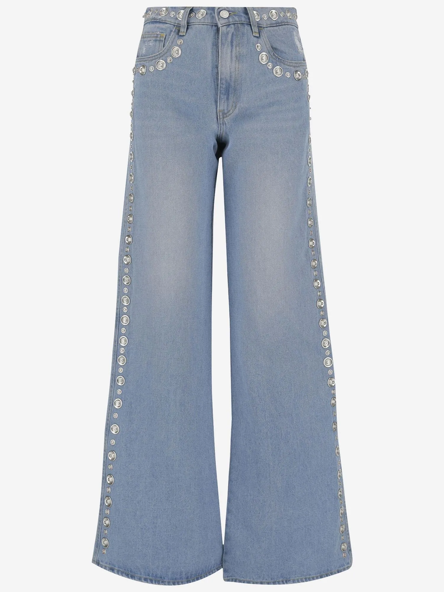 Cotton Denim Jeans with Studs sold by Lord & Taylor