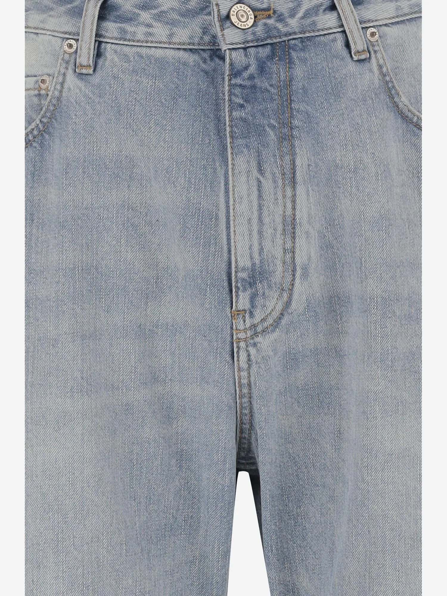 Cotton Denim Baggy Jeans sold by Lord & Taylor product image thumbnail 2