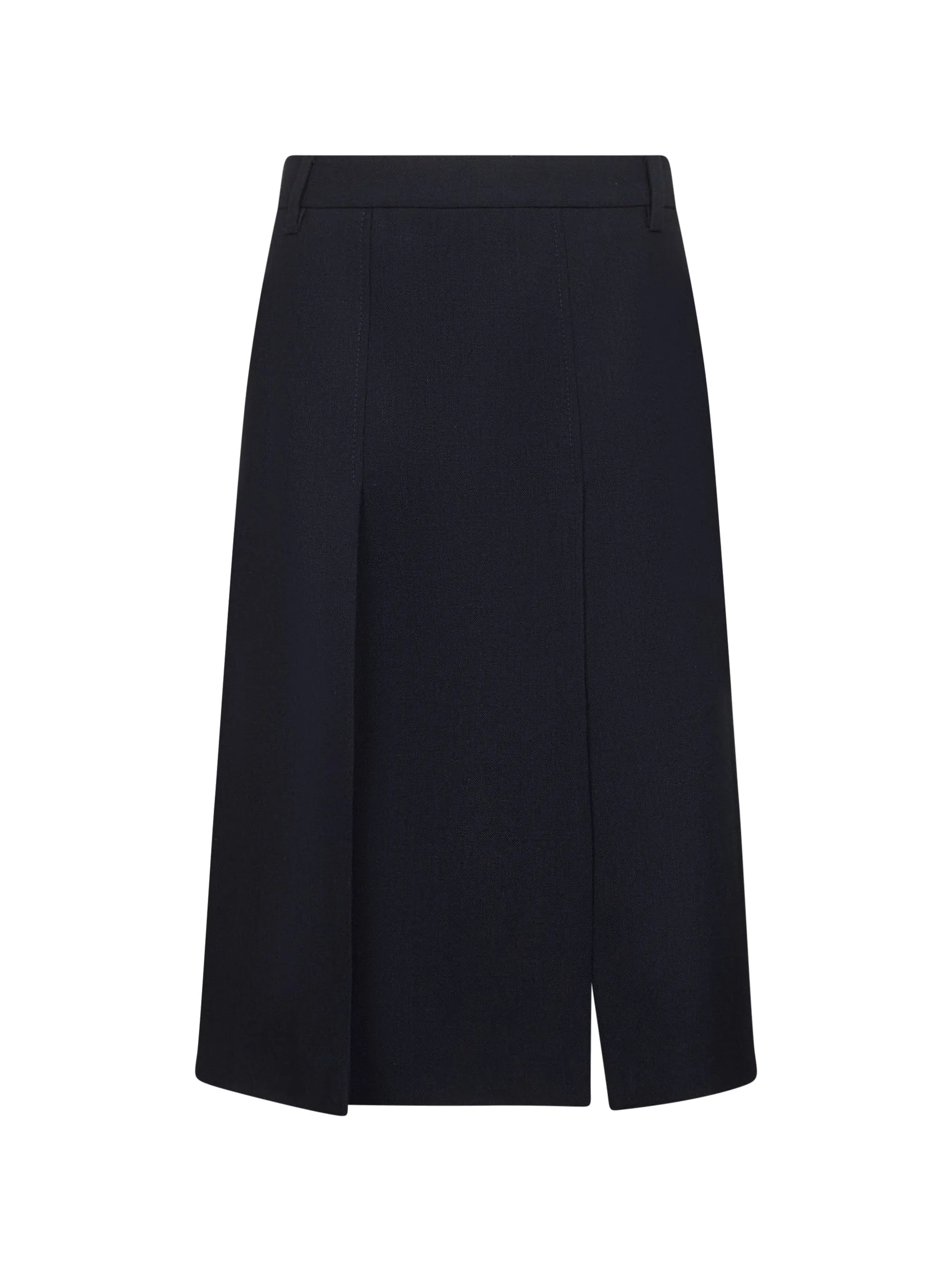 Blue Wool Skirt with Pleats sold by Lord & Taylor