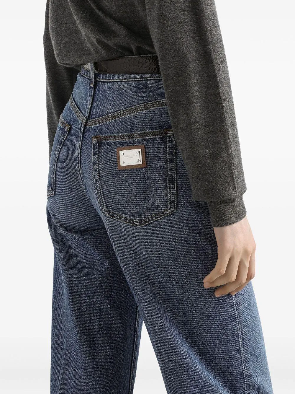 Dolce & Gabbana High Waist Jeans sold by Lord & Taylor product image thumbnail 3