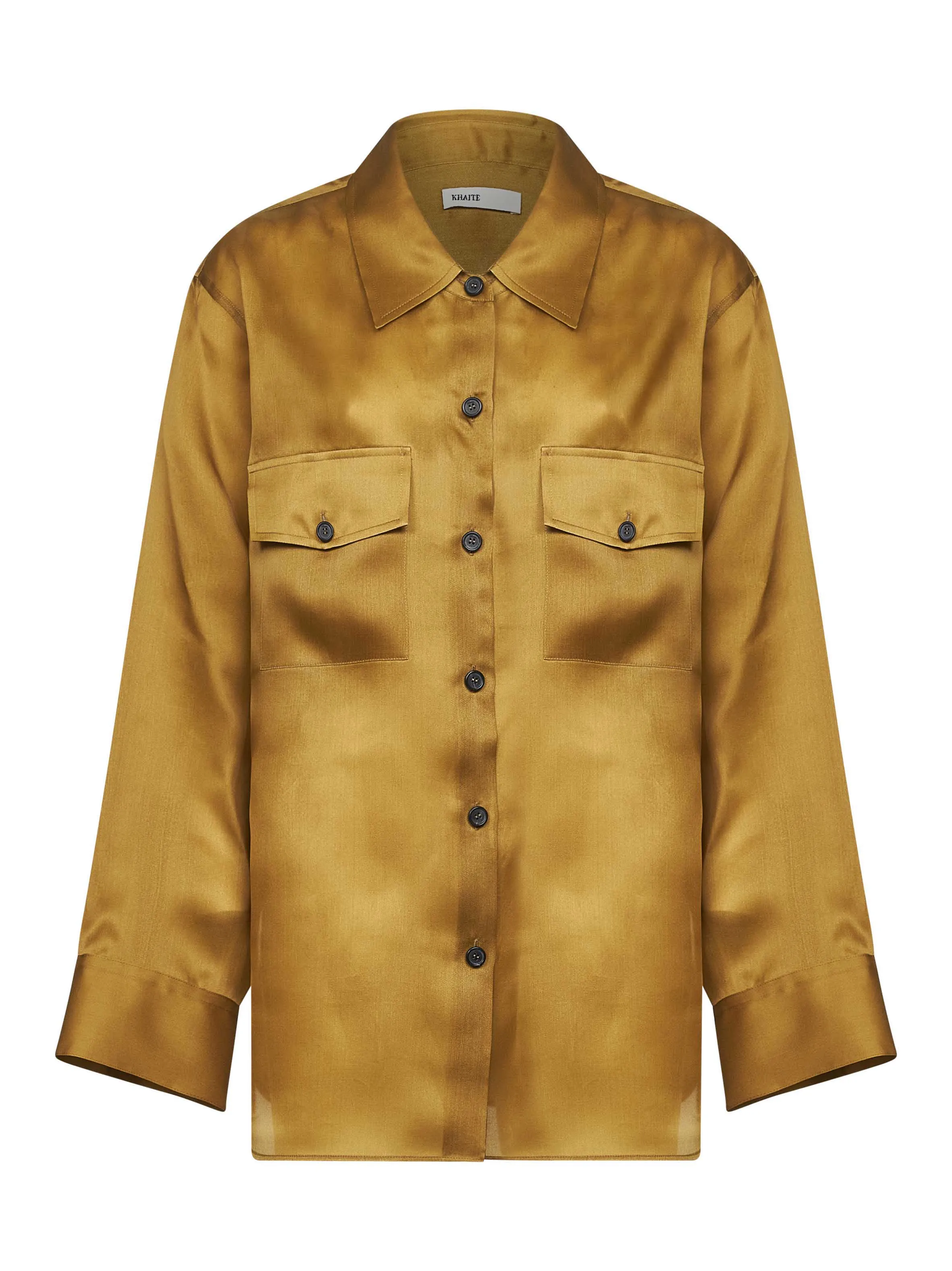Ocher Compact Organza Matteo Shirt sold by Lord & Taylor