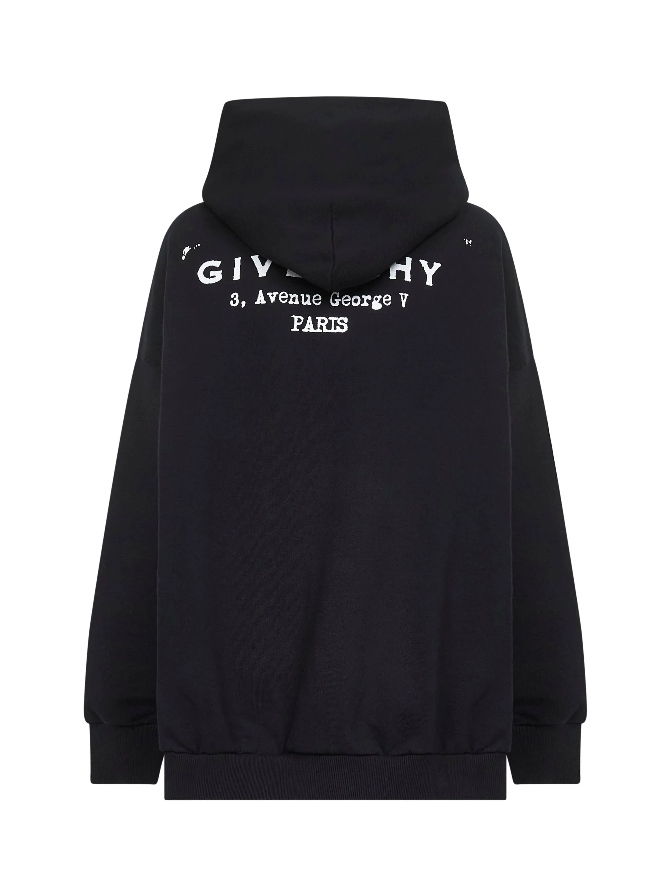 Black Givenchy Stamp Hoodie sold by Lord & Taylor product image thumbnail 2