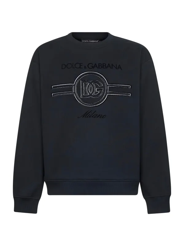 Blue Embroidered Sweatshirt sold by Lord & Taylor