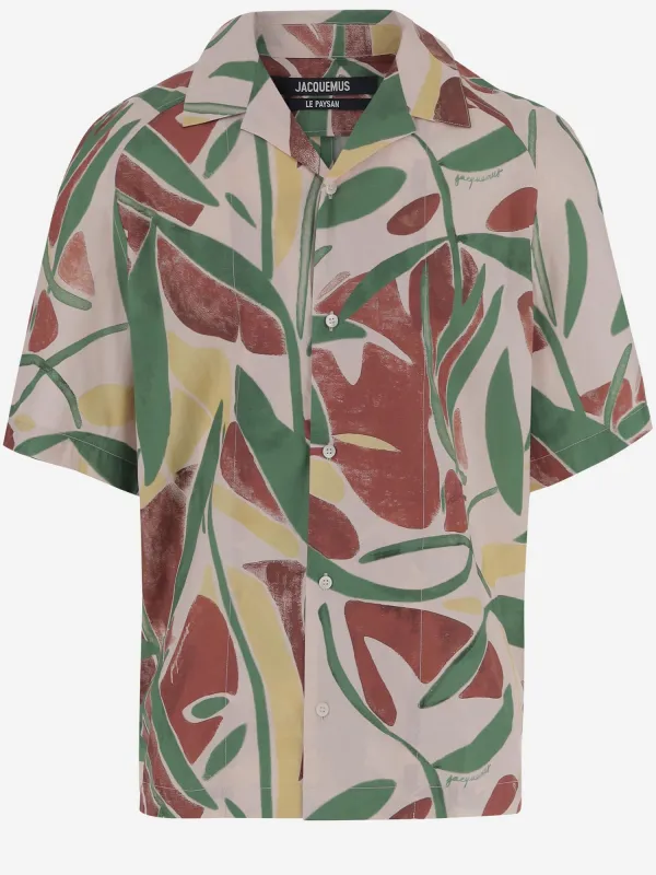 Foncchio Cotton Shirt with Vegetable Print sold by Lord & Taylor