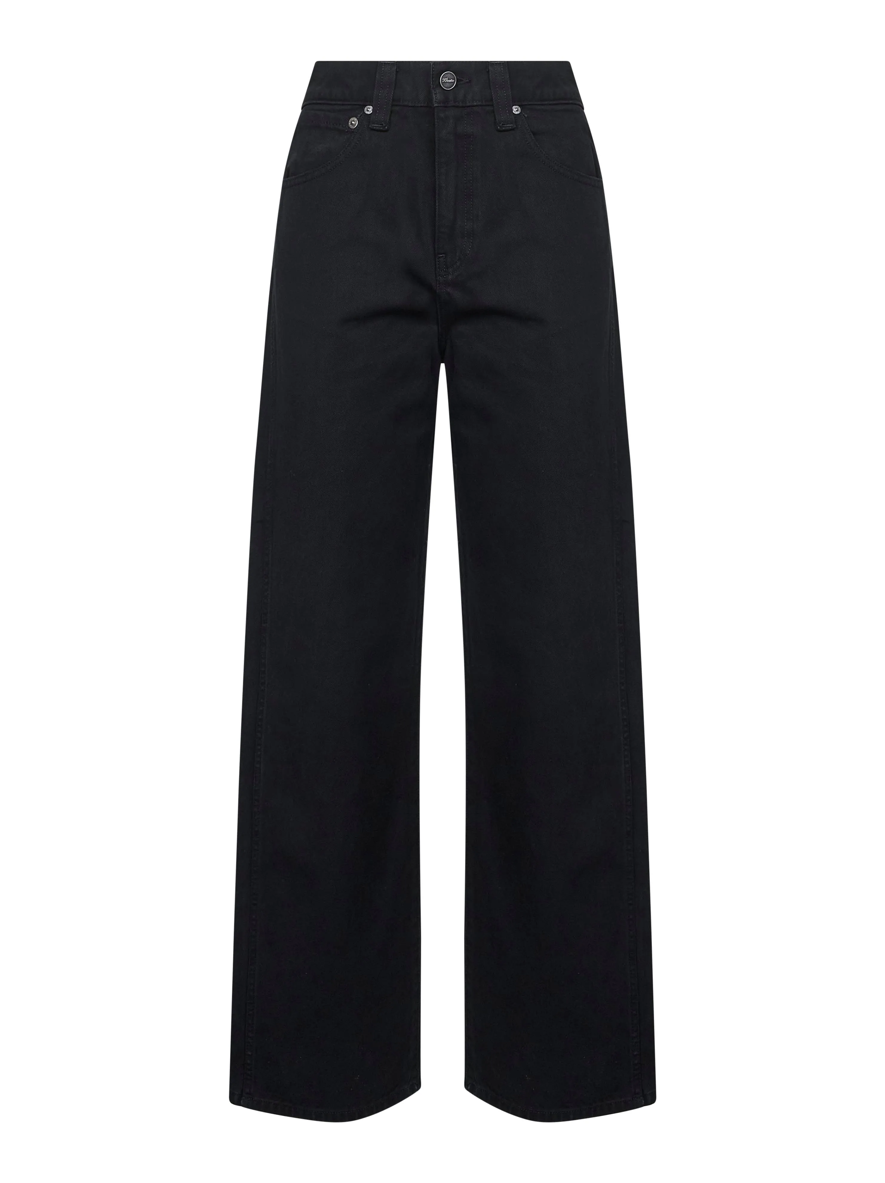 Black Cotton Denim Bonnie Jeans sold by Lord & Taylor