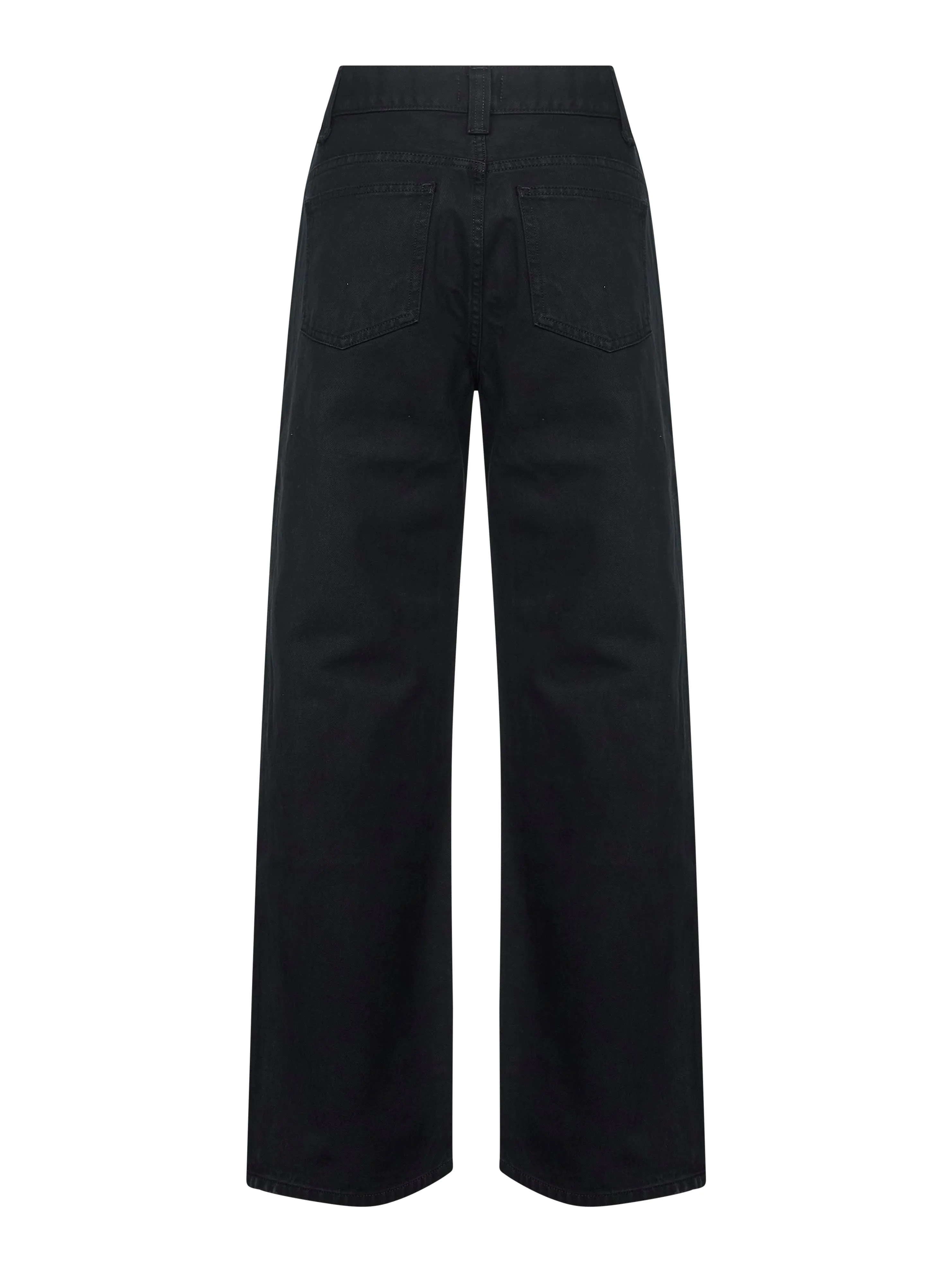 Black Cotton Denim Bonnie Jeans sold by Lord & Taylor product image thumbnail 2