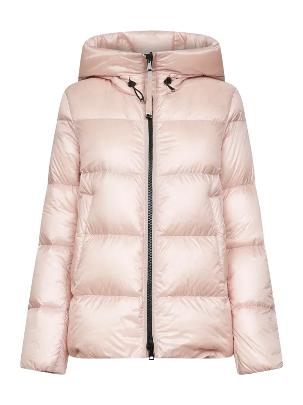 Pink Serittes Short Hooded Down Jacket sold by Lord & Taylor