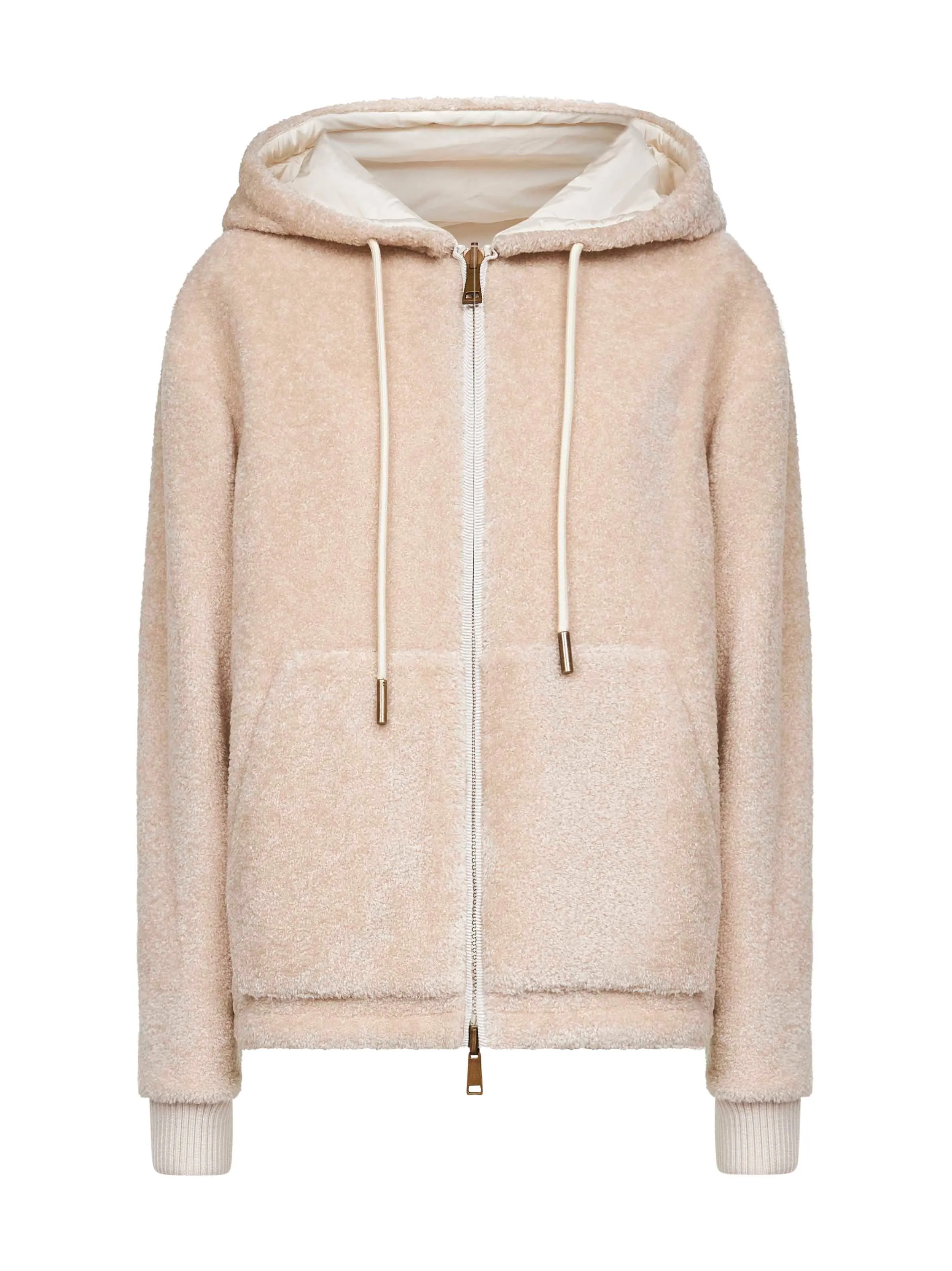 White Reversible Padded Hoodie sold by Lord & Taylor
