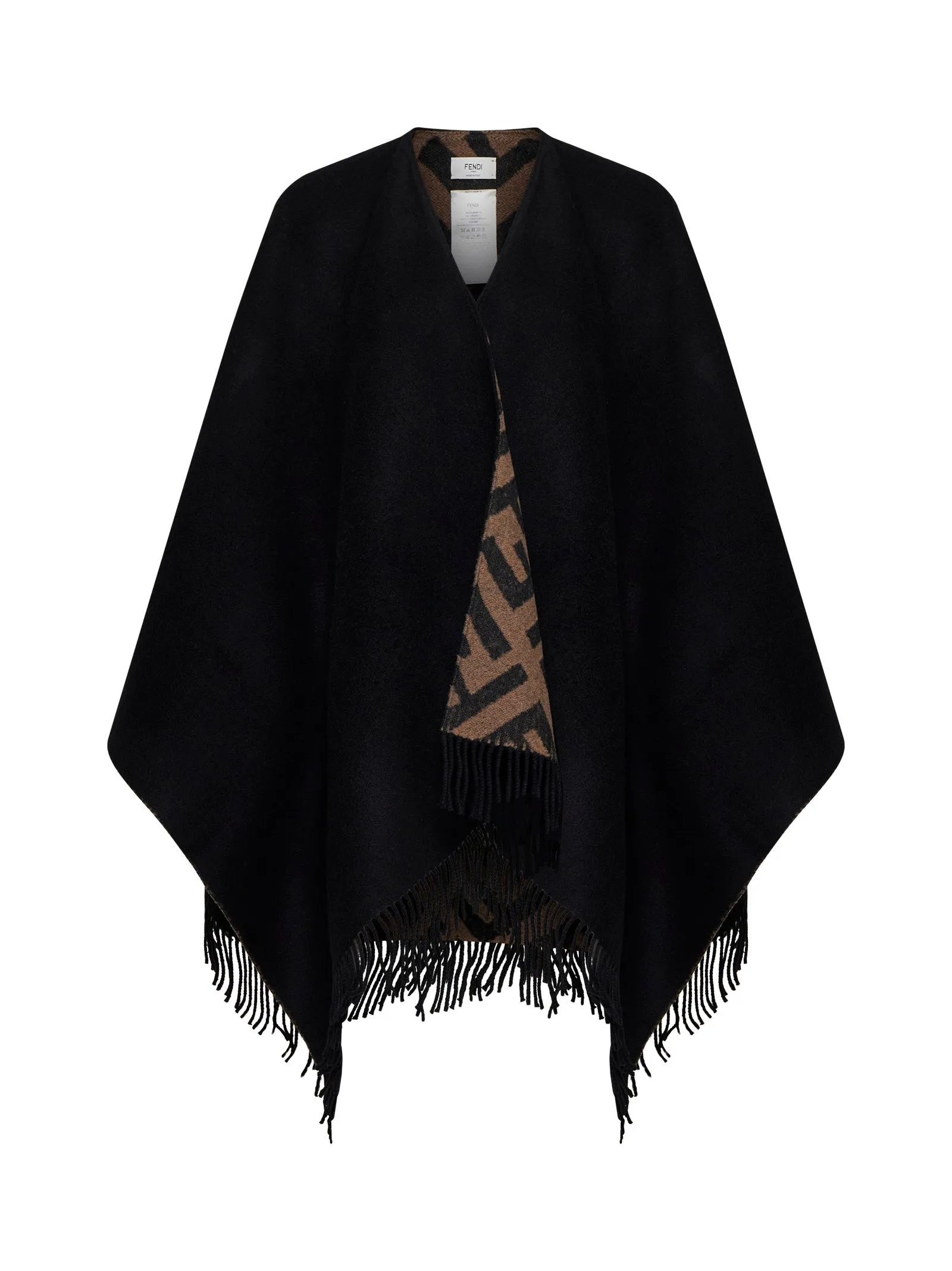 Multicolor FF Cashmere and Wool Poncho sold by Lord & Taylor