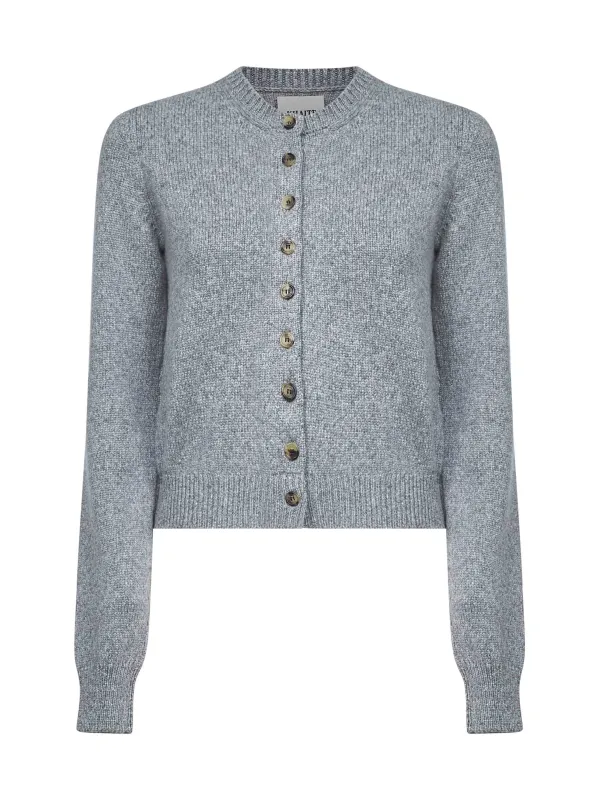 Grey Cashmere Knit Everheart Cardigan sold by Lord & Taylor