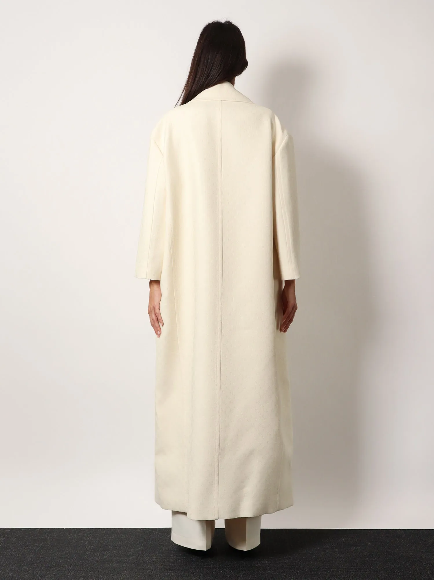 Wool and Silk Crepe Coat with GG Motif sold by Lord & Taylor product image thumbnail 3