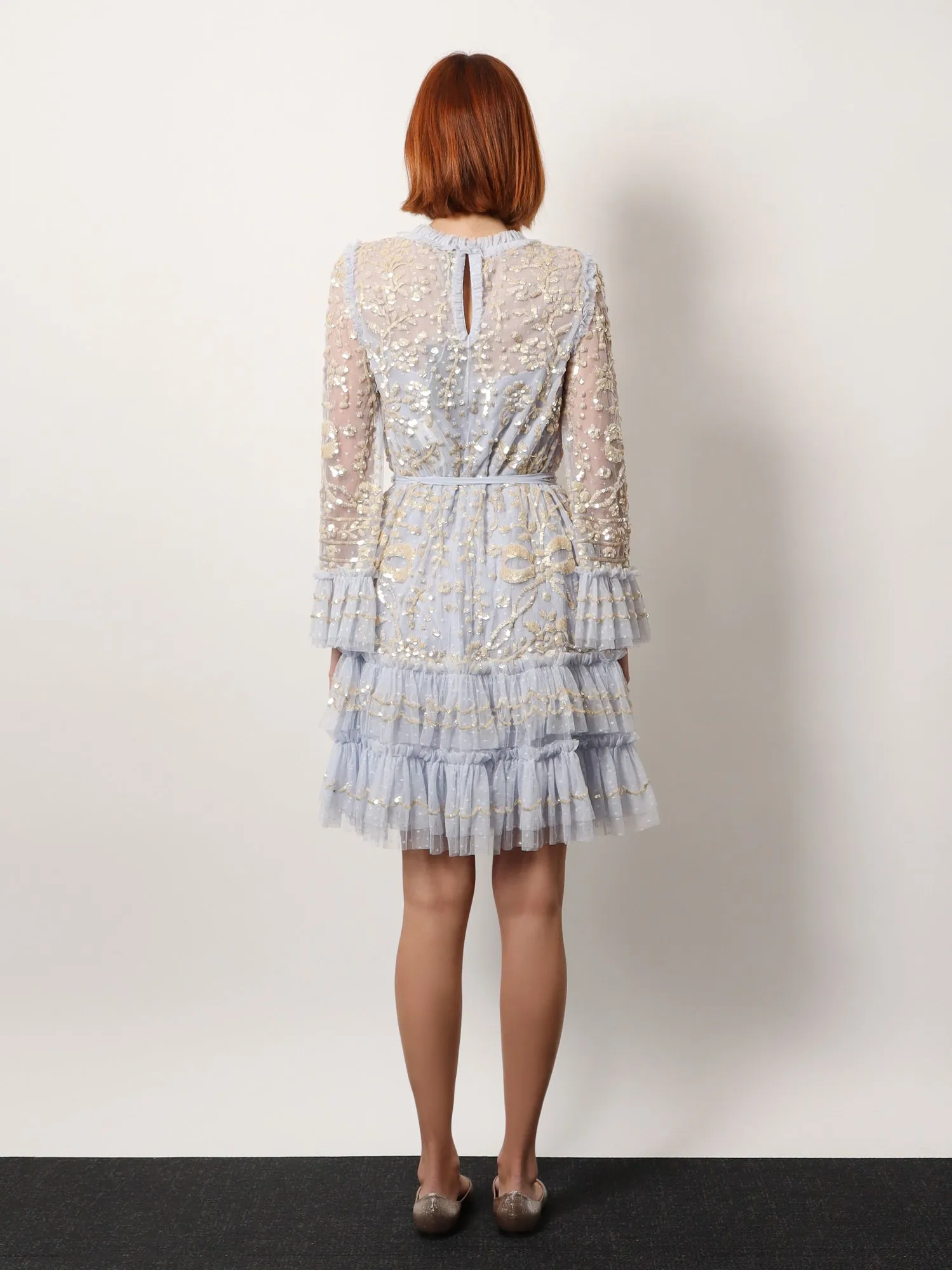 Mini Dress with Sequin Embroidery sold by Lord & Taylor product image thumbnail 3