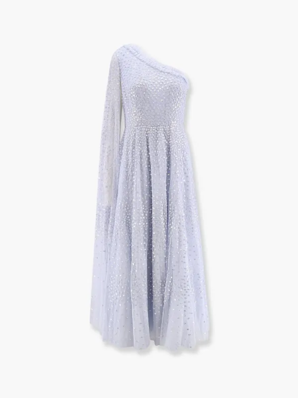 One-Shoulder Sequin Long Dress sold by Lord & Taylor