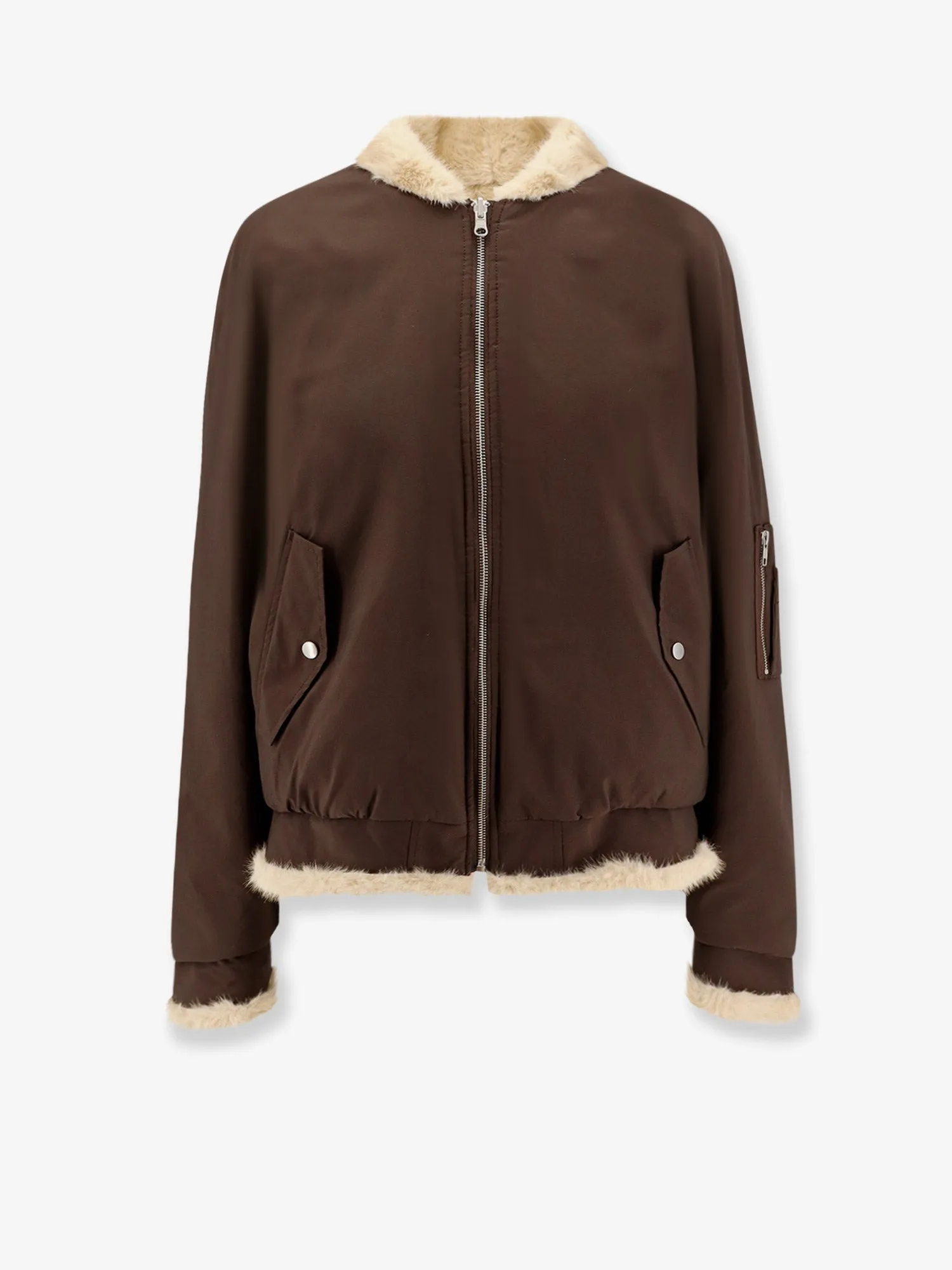 Reversible Nylon and Faux Shearling Bomber Jacket sold by Lord & Taylor