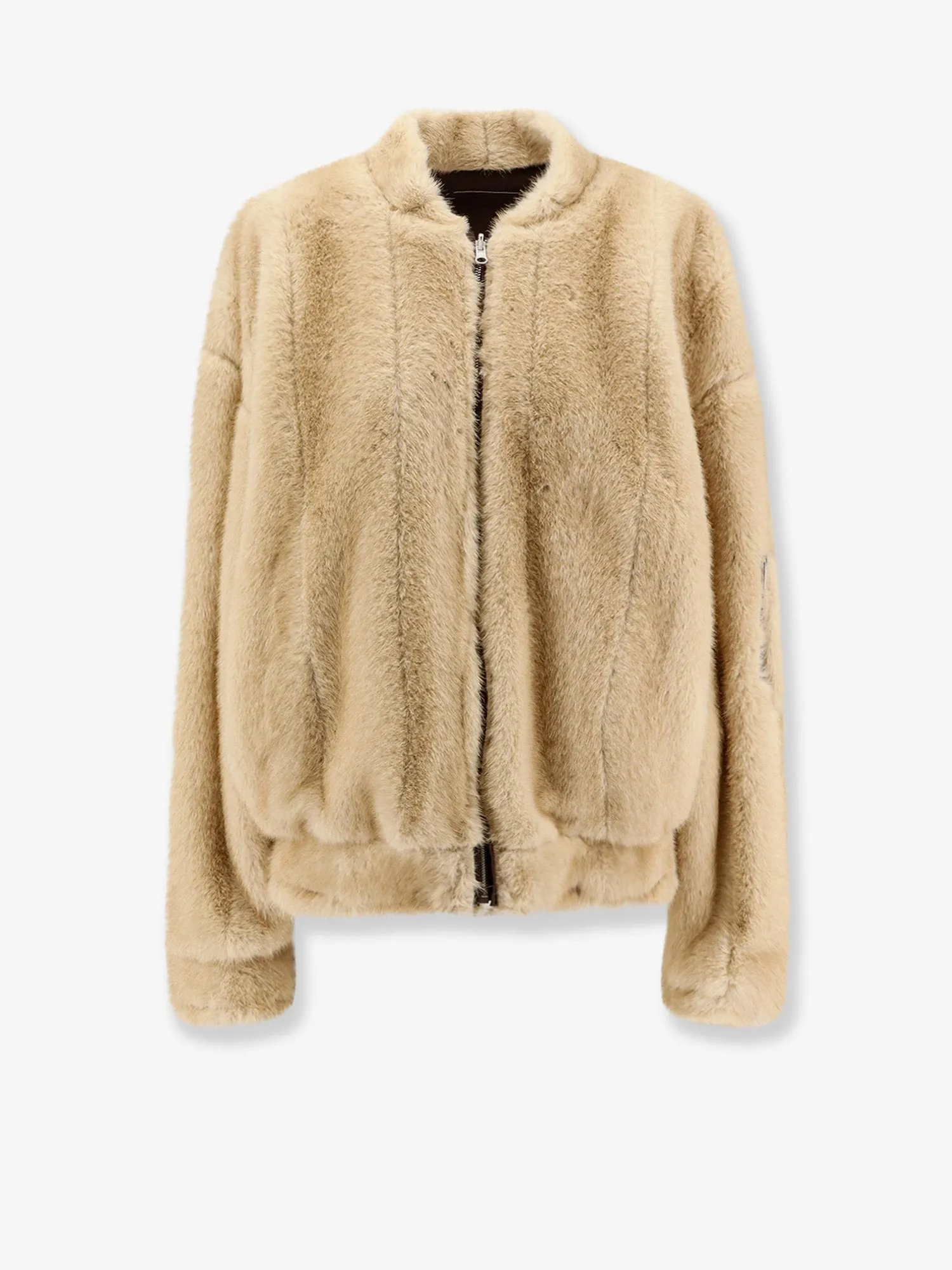 Reversible Nylon and Faux Shearling Bomber Jacket sold by Lord & Taylor product image thumbnail 3