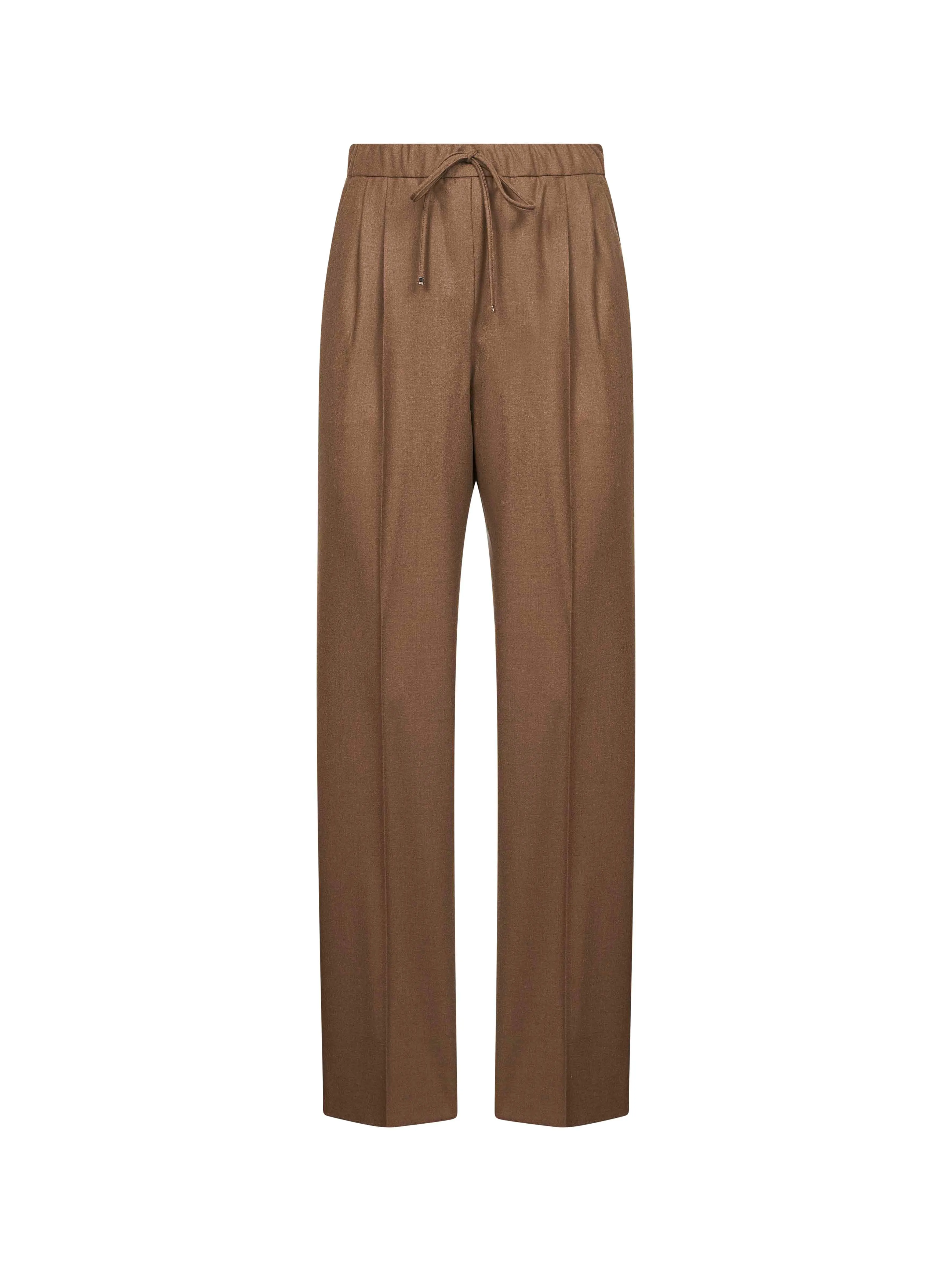 Tobacco Cashmere GATTI Drawstring Trousers sold by Lord & Taylor