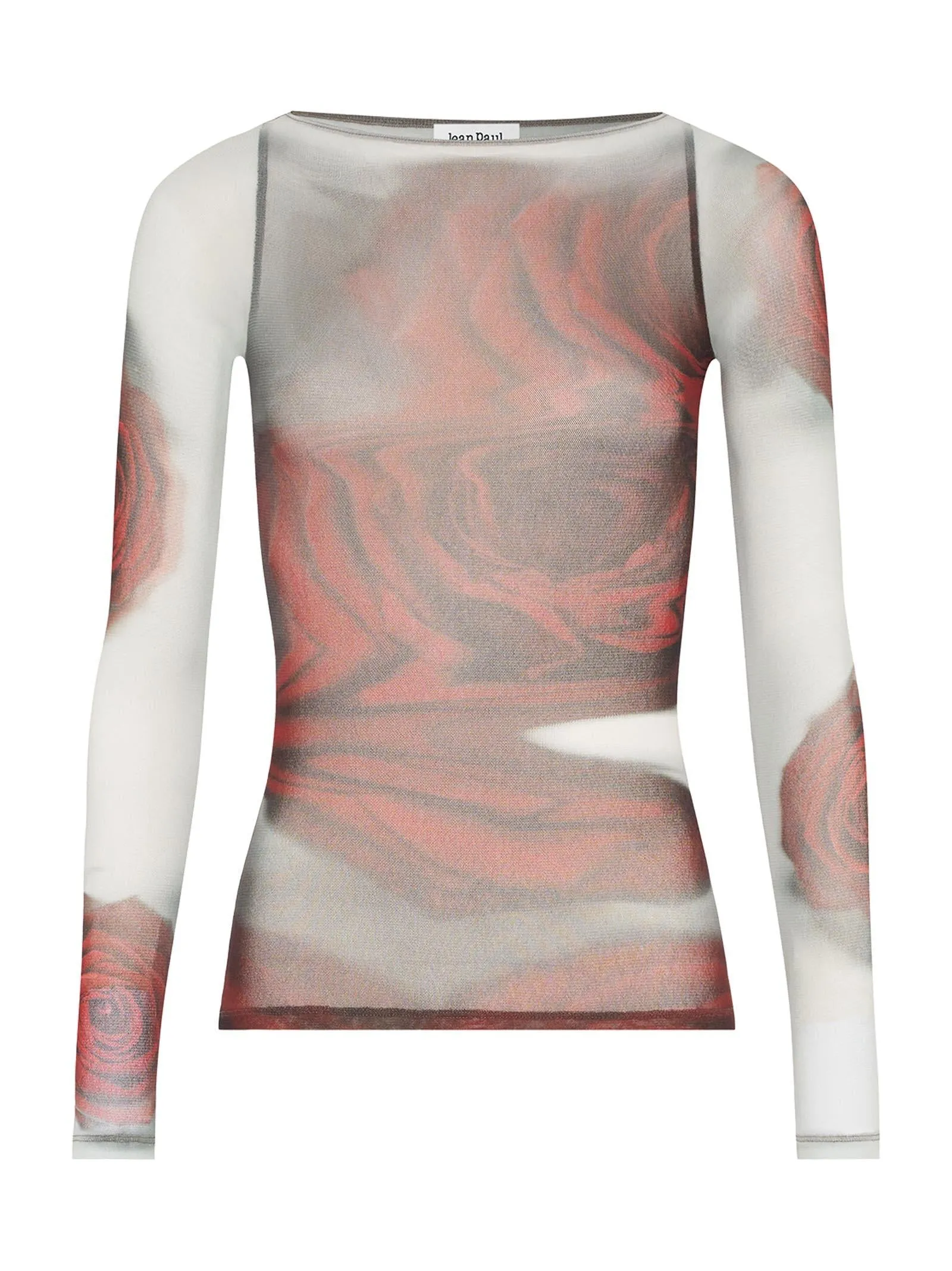Jean Paul Gaultier The Red Blurry Roses Top sold by Lord & Taylor product image thumbnail 4