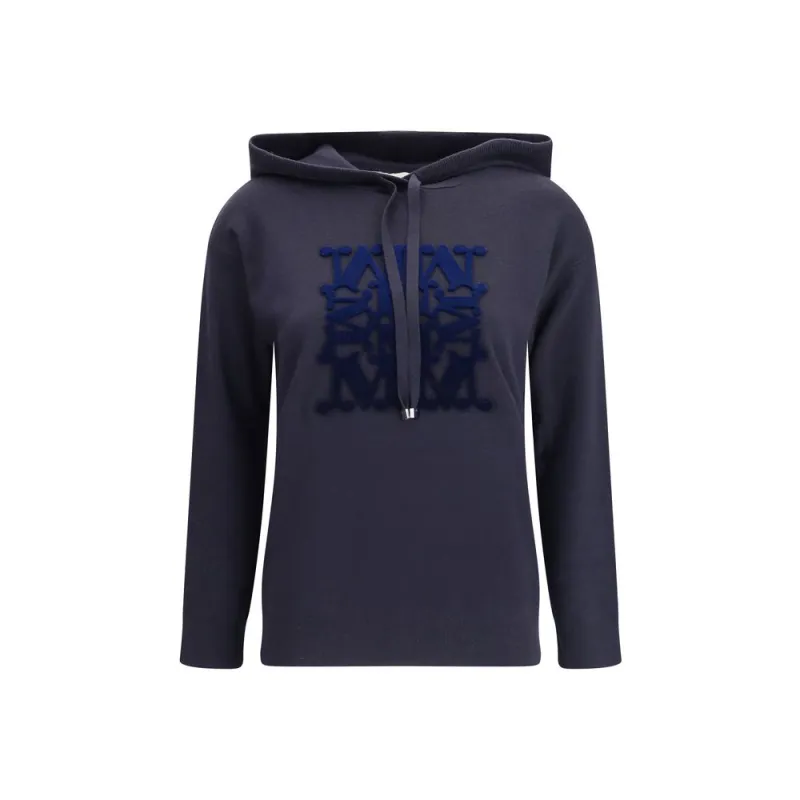 Taddeo's Hoodie in wool made by MaxMara