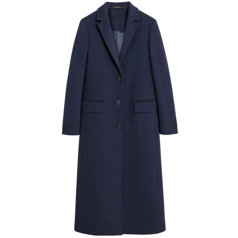 Blue Wool Women Coat sold by Lord & Taylor