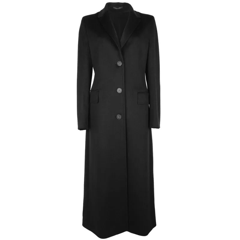 Black Wool Women Coat sold by Lord & Taylor