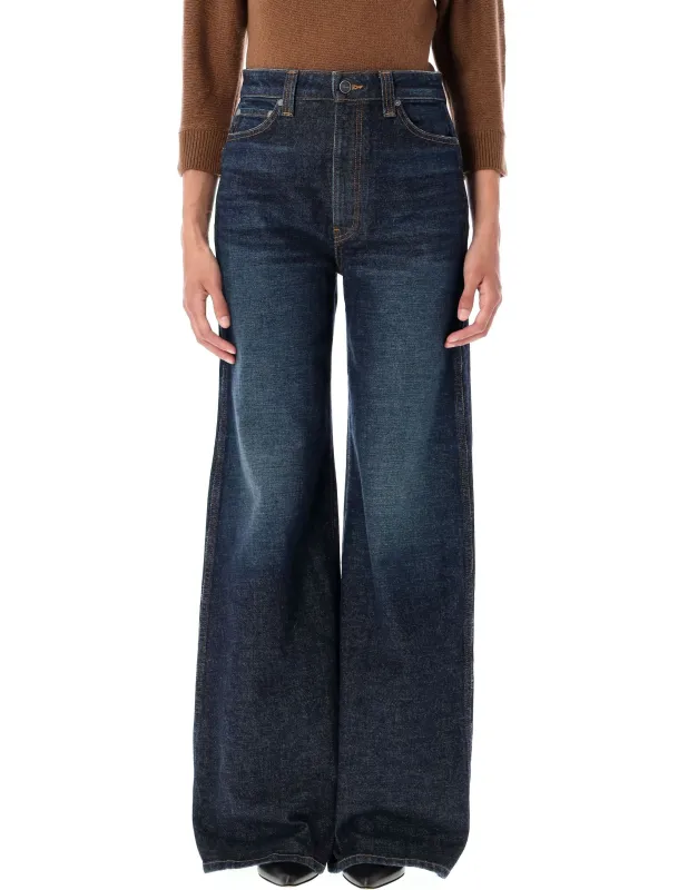 DANE JEANS WITH A WIDE-LEG CUT sold by Lord & Taylor