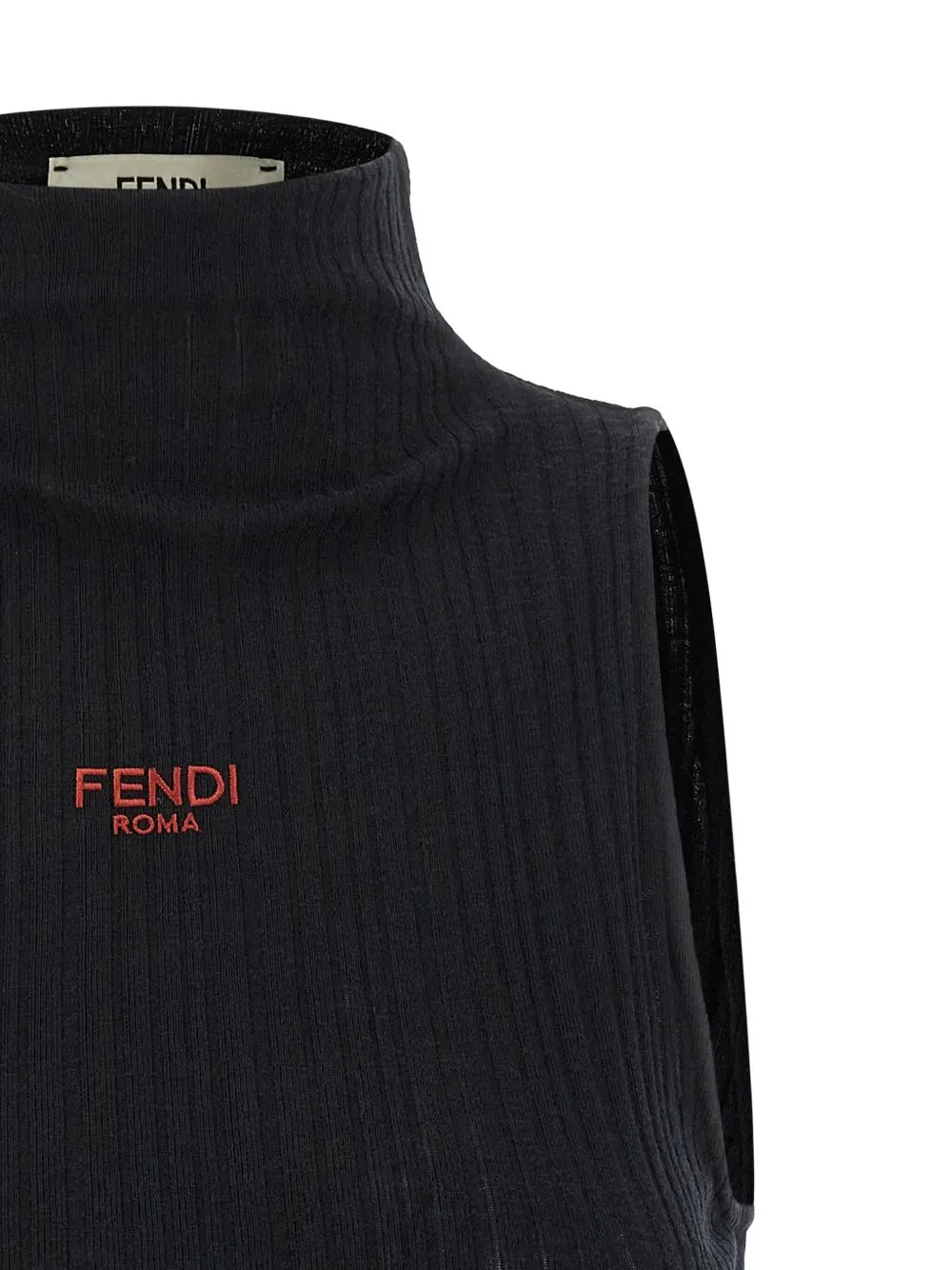 BLACK COTTON TANK TOP sold by Lord & Taylor product image thumbnail 4
