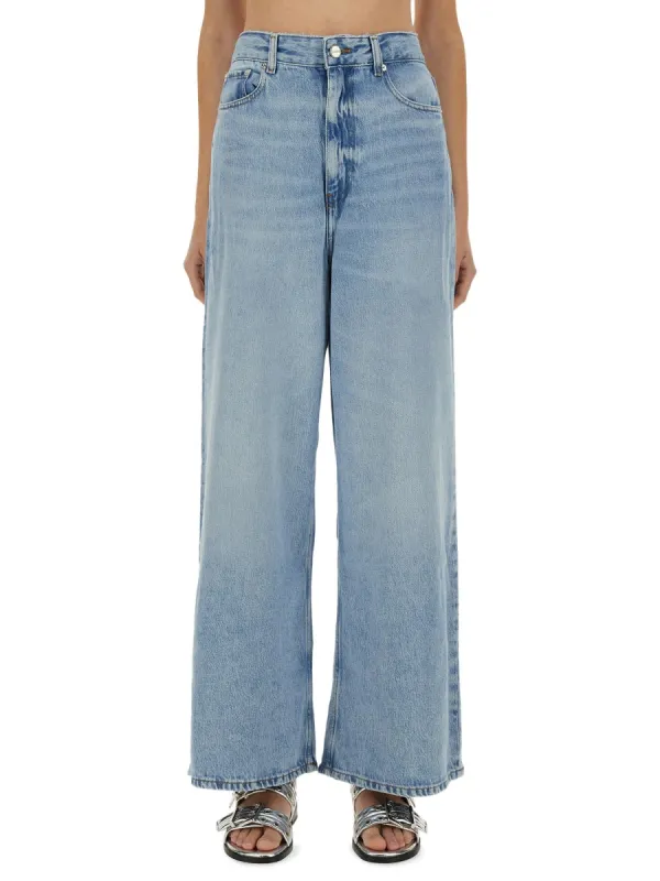 LIGHT DENIM BAGGY JEAN PANTS sold by Lord & Taylor