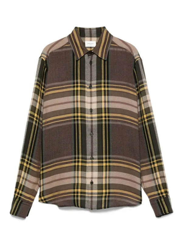 CHECKERED BUTTON-DOWN SHIRT sold by Lord & Taylor