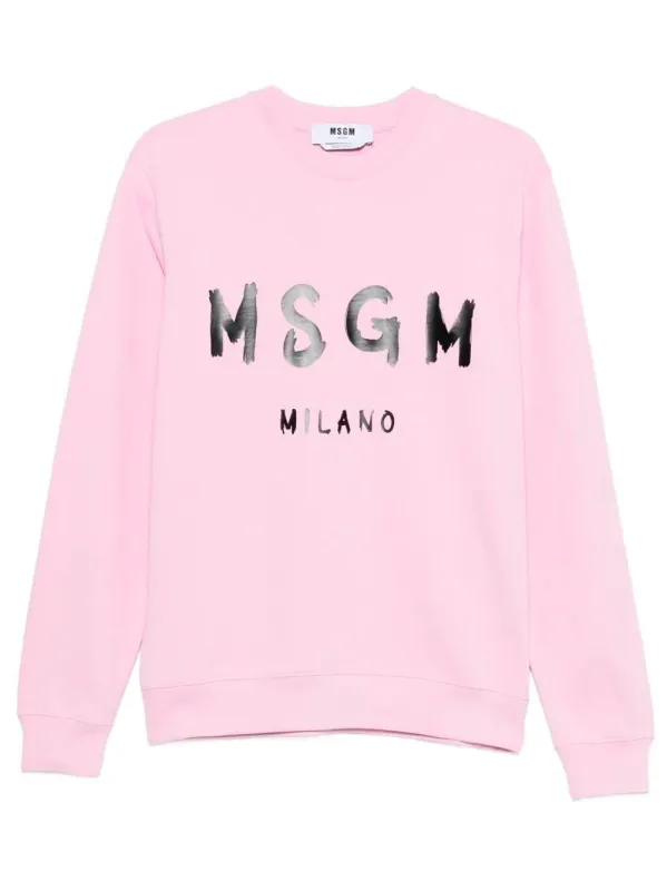 LOGO PRINT CREWNECK COTTON SWEATSHIRT sold by Lord & Taylor