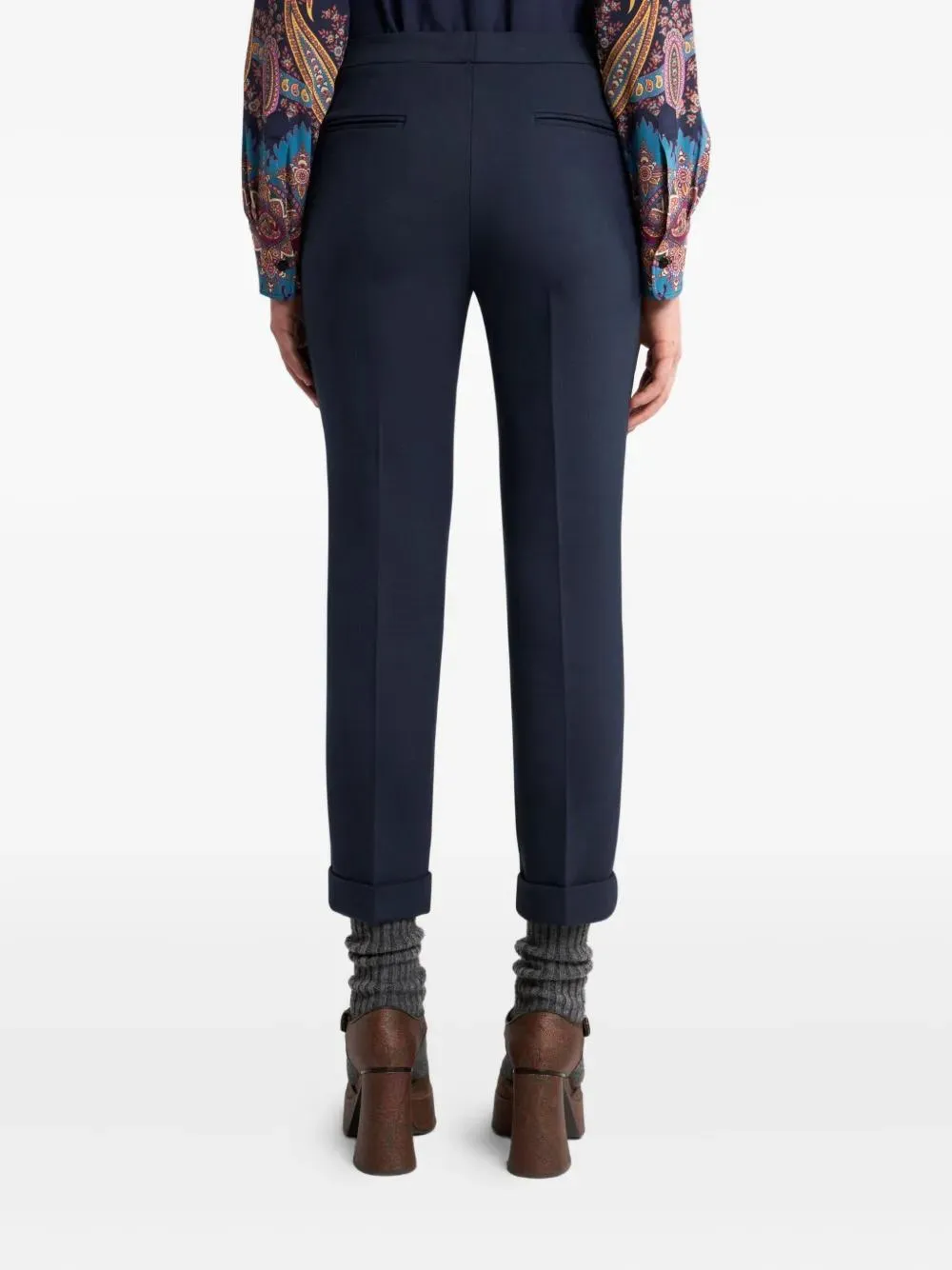 TAILORED PANTS WITH A SHORTENED LENGTH sold by Lord & Taylor product image thumbnail 3