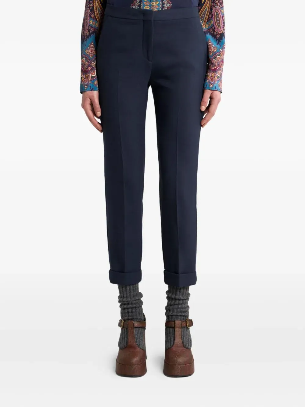 TAILORED PANTS WITH A SHORTENED LENGTH sold by Lord & Taylor product image thumbnail 2